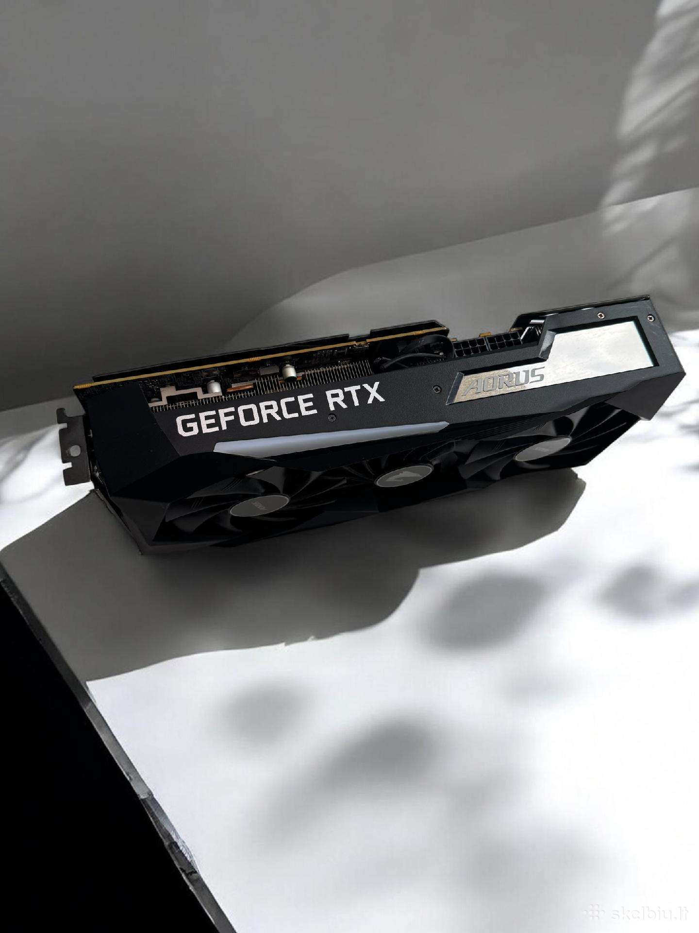 Geforce Rtx 3070 8gb Aourus Master su LCD ekranu