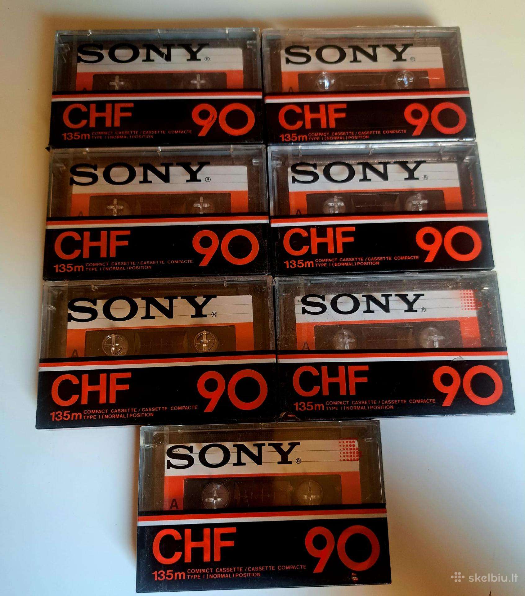 Sony Chf kasetės