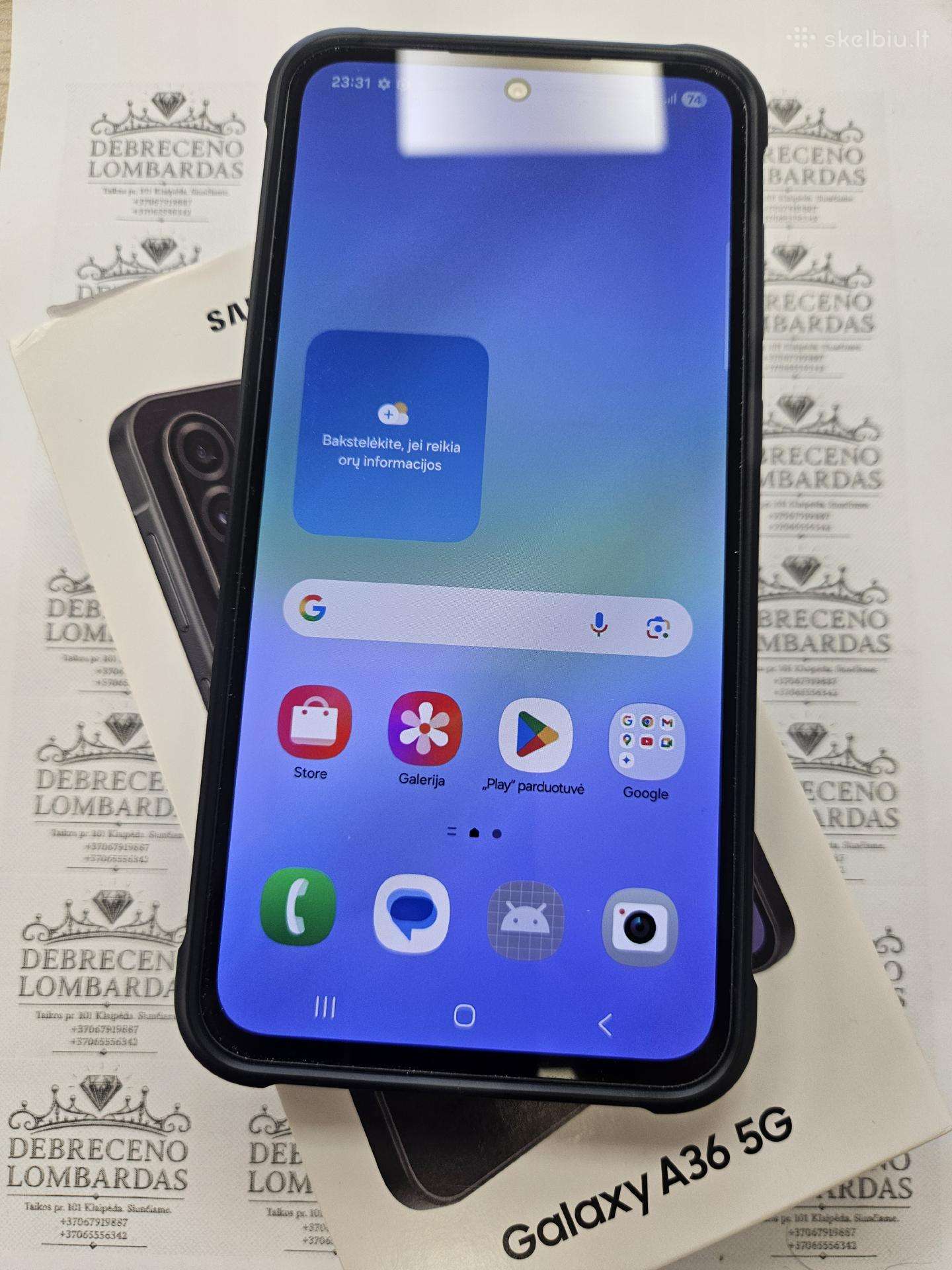 Kaip naujas samsung A36 5G. Taikos pr 101 Klaipėda