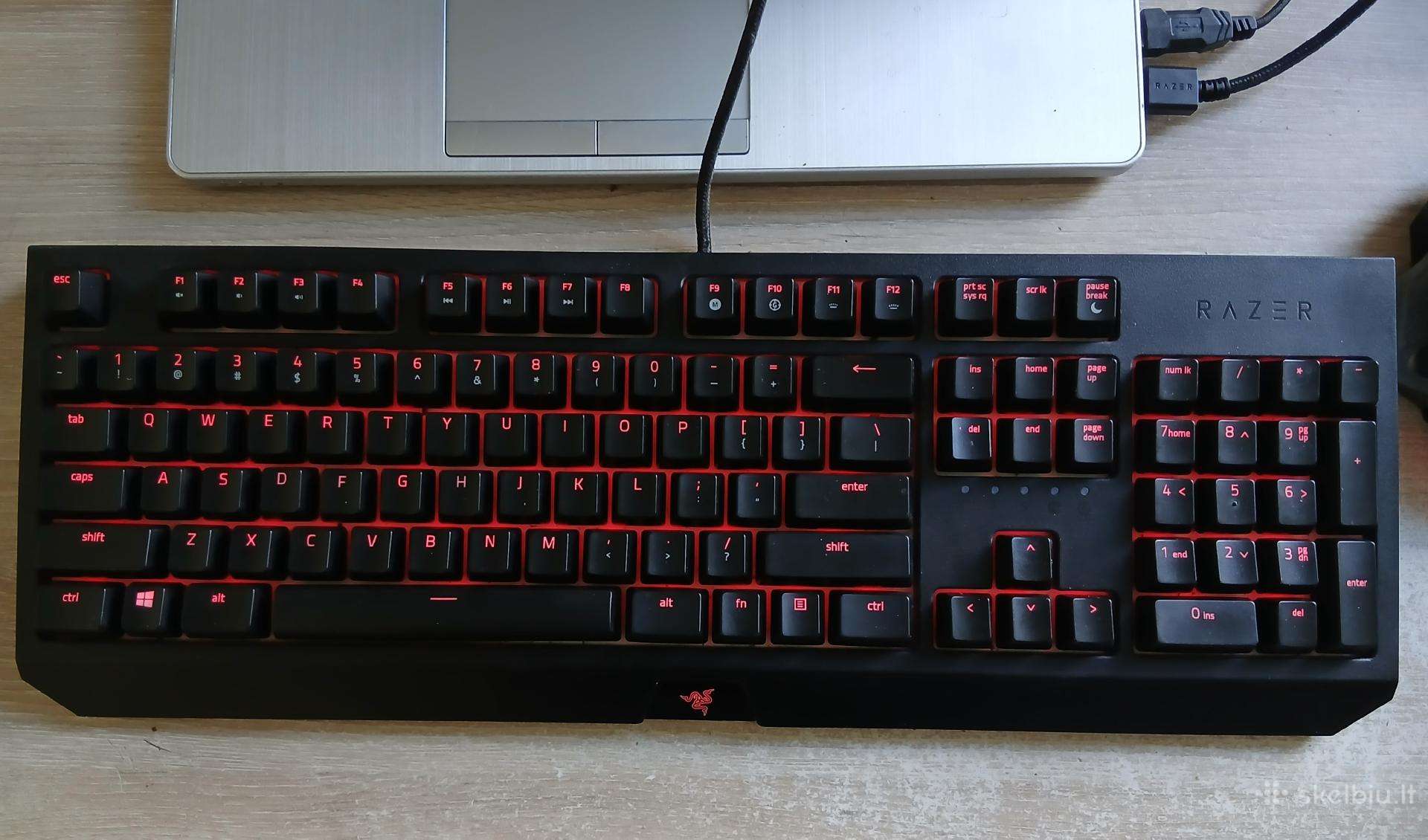 Razer Blackwidow Green switches