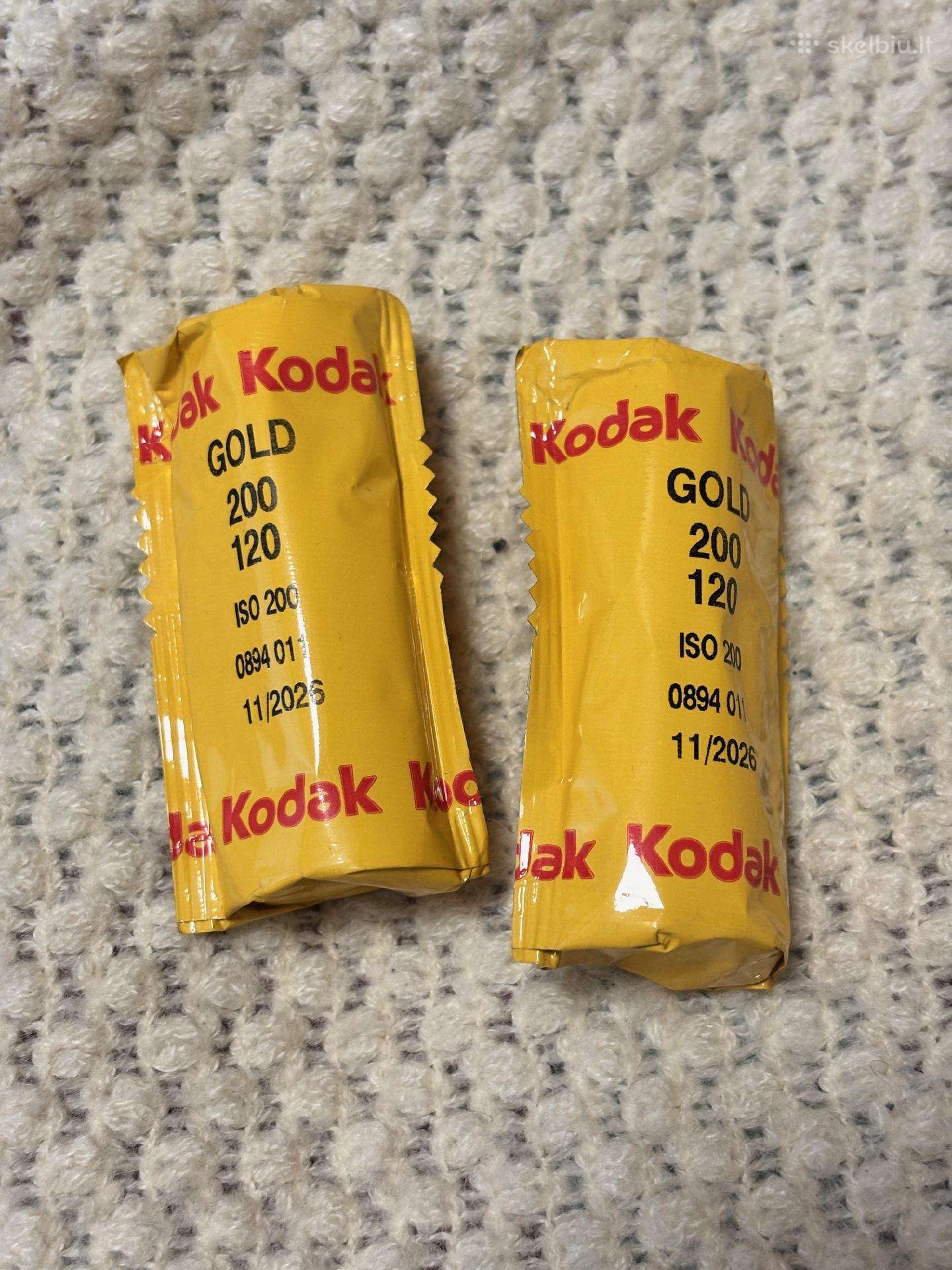 Kodak Gold 200 fotojuostelės