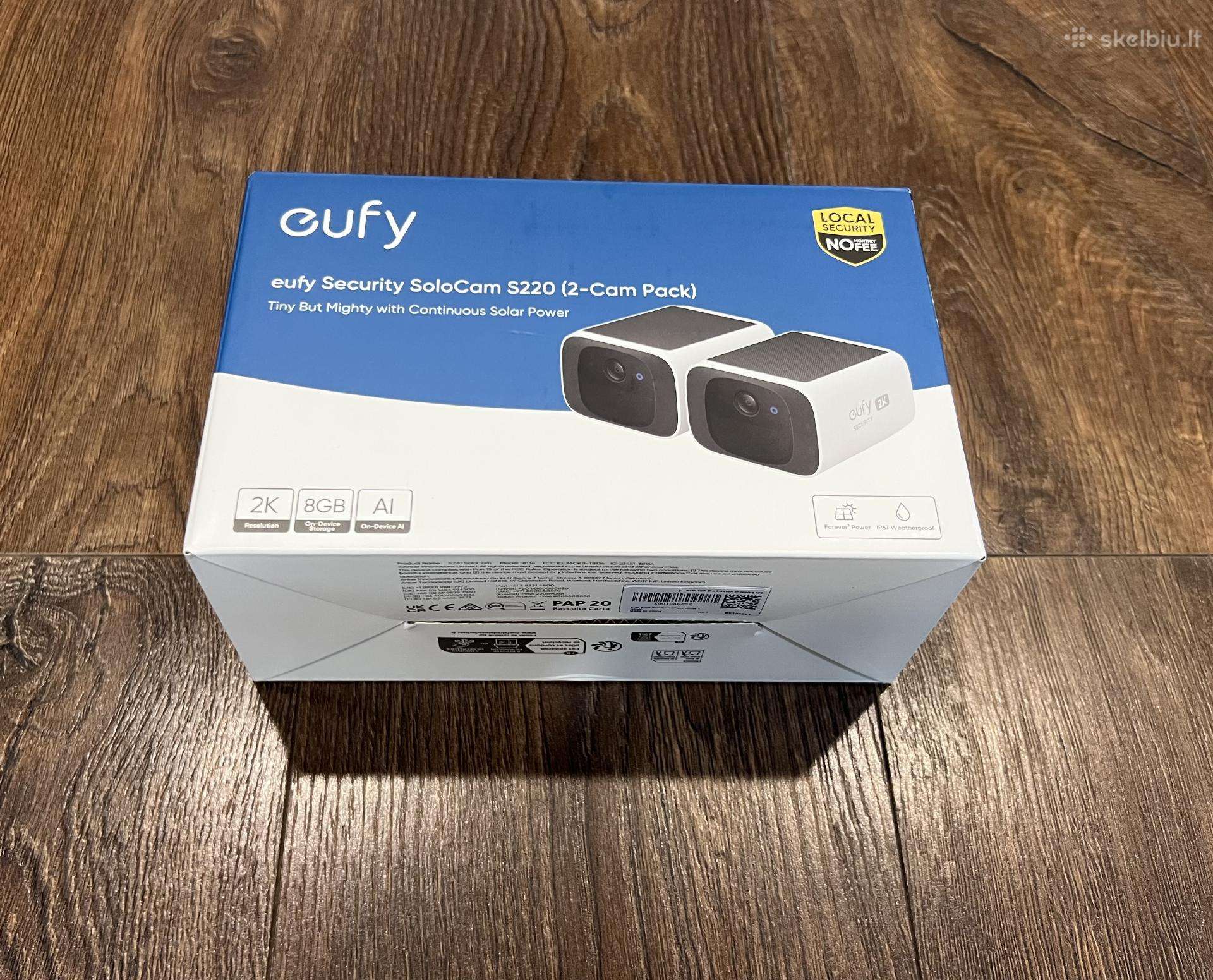 Eufy Security Camera S220 Solocam 2pack