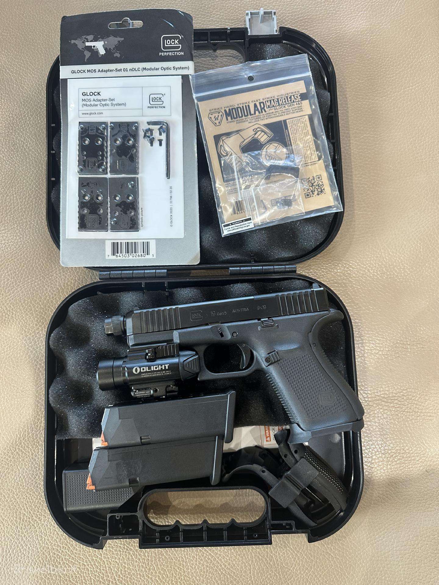 Glock 19 Gen5 FS Th Mos