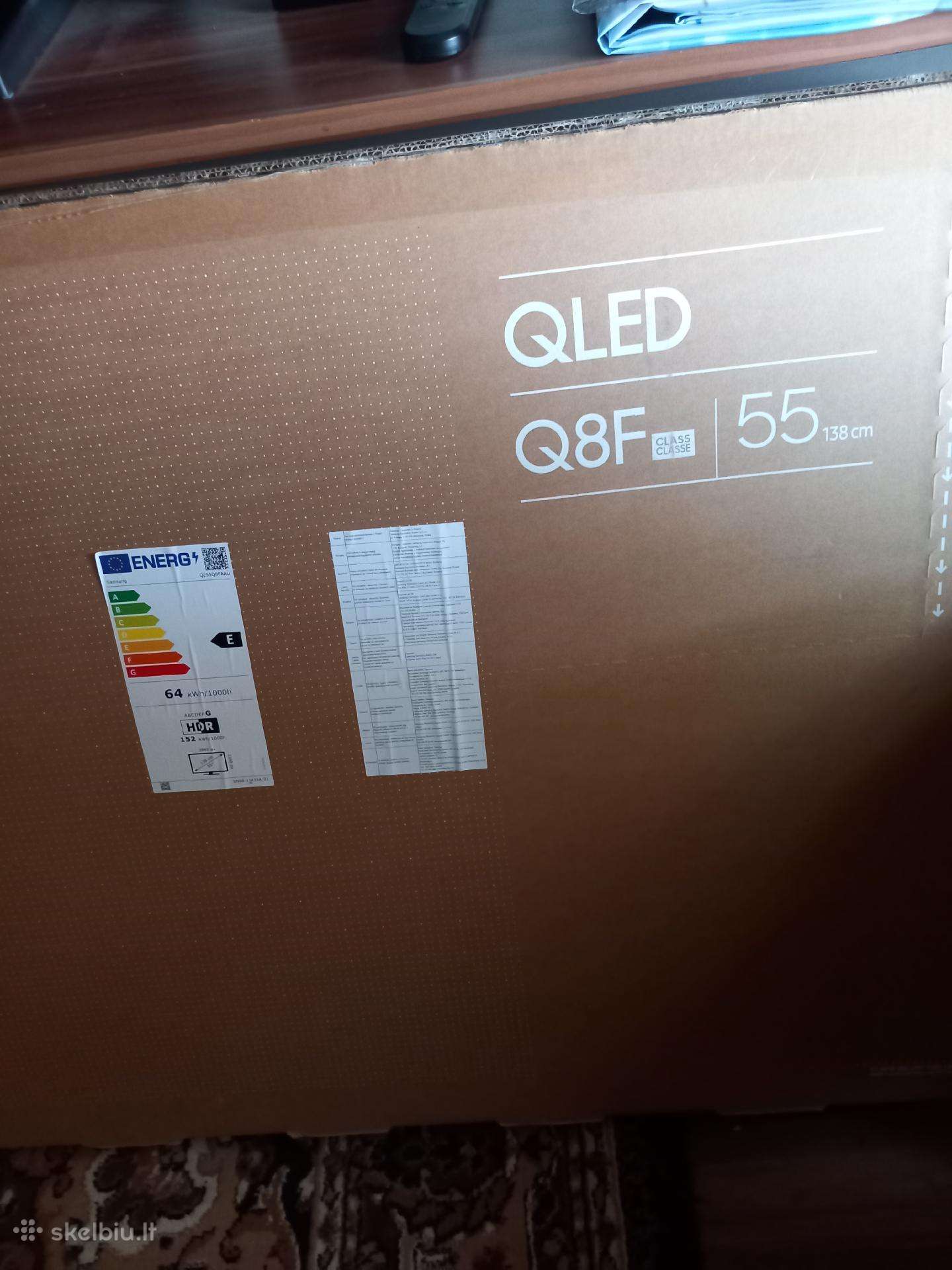 Televizorius Samsung- 55'' Ir Saunbar