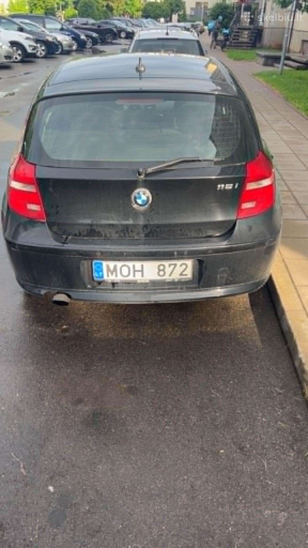 Parduodamas Bmw 116i (E87) 2011 m. – variklio defe