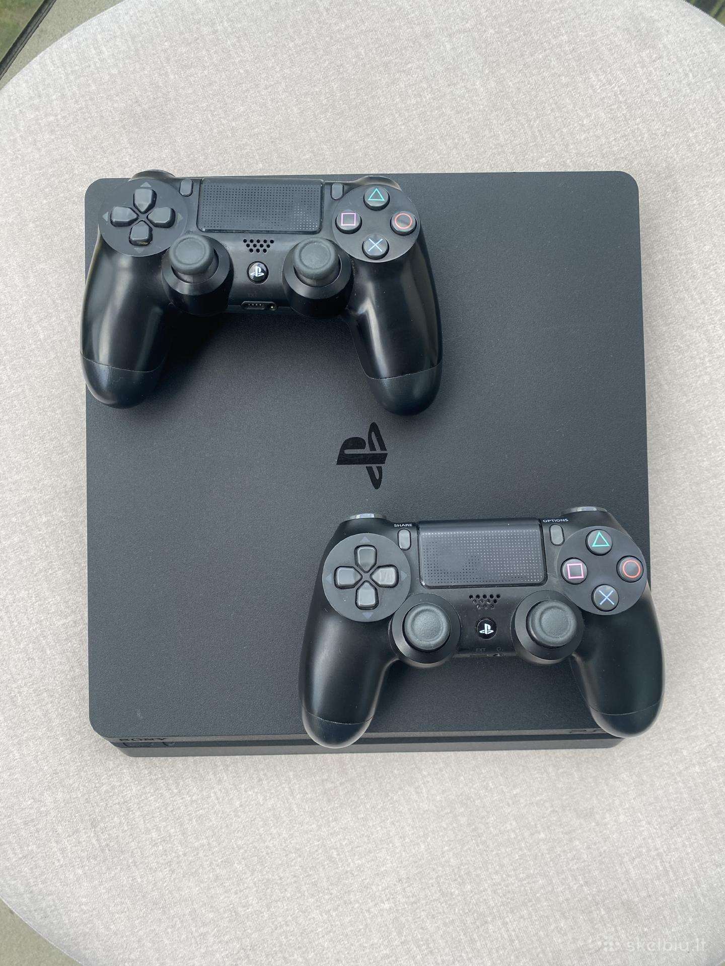 Playstation 4 Slim 1tb (cuh-2016b) su žaidimais