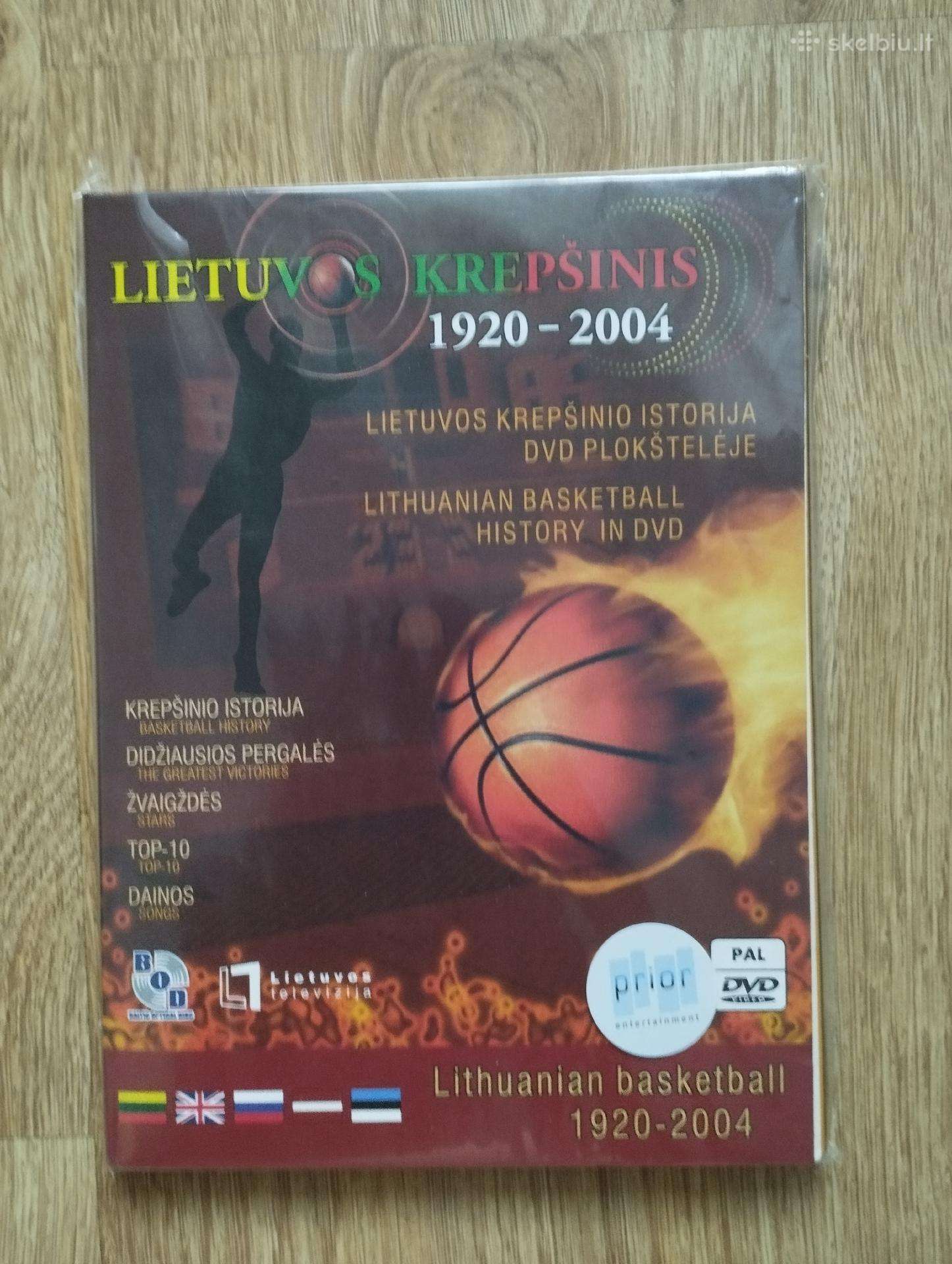 Lietuvos krepšinis 1920-2004 Dvd