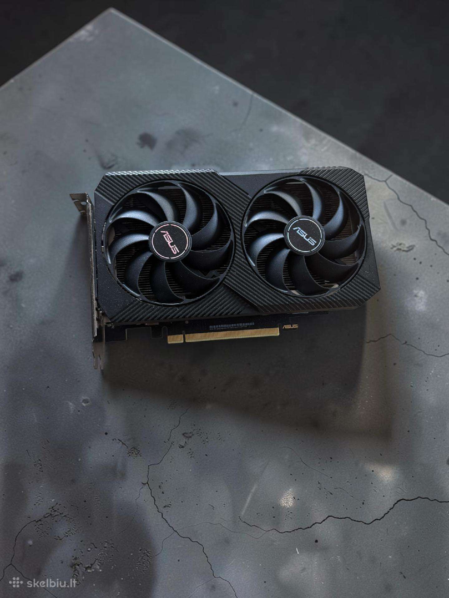 Geforce Rtx 3060 Ti Asus Dual Mini Oc 8gb