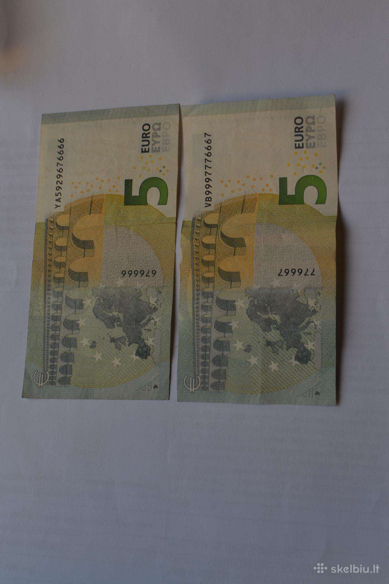 5 Eurai grazus numeriukai