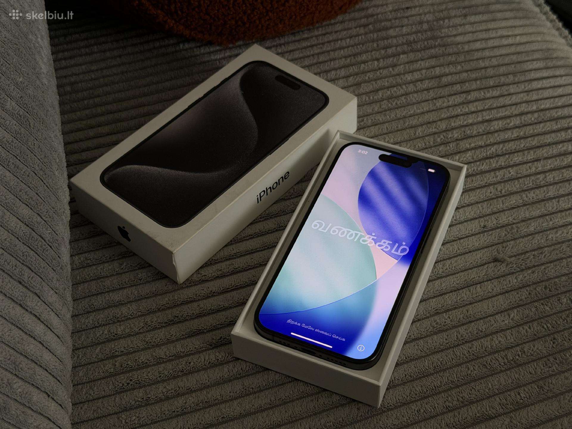 iPhone 15 Pro Titanium Black