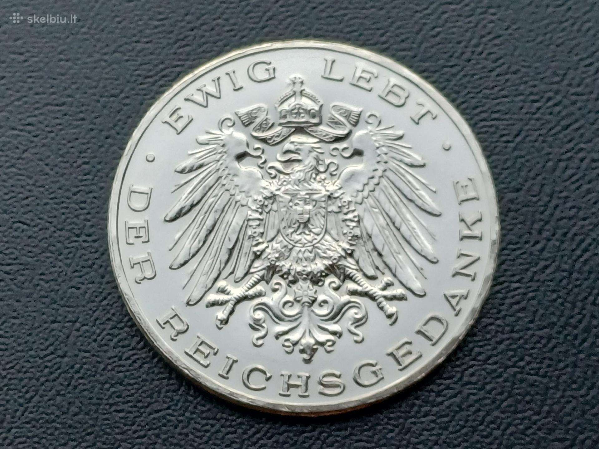 Medalis Bismarkas 1971m. 20g. sidabras 925