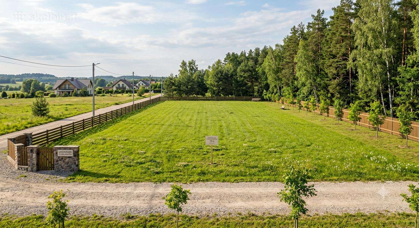Perku namų valdos sklypą Vilniuje