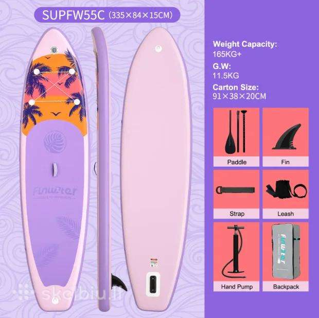 Nauja (supakuota) Sup irklentė (335x84x15)