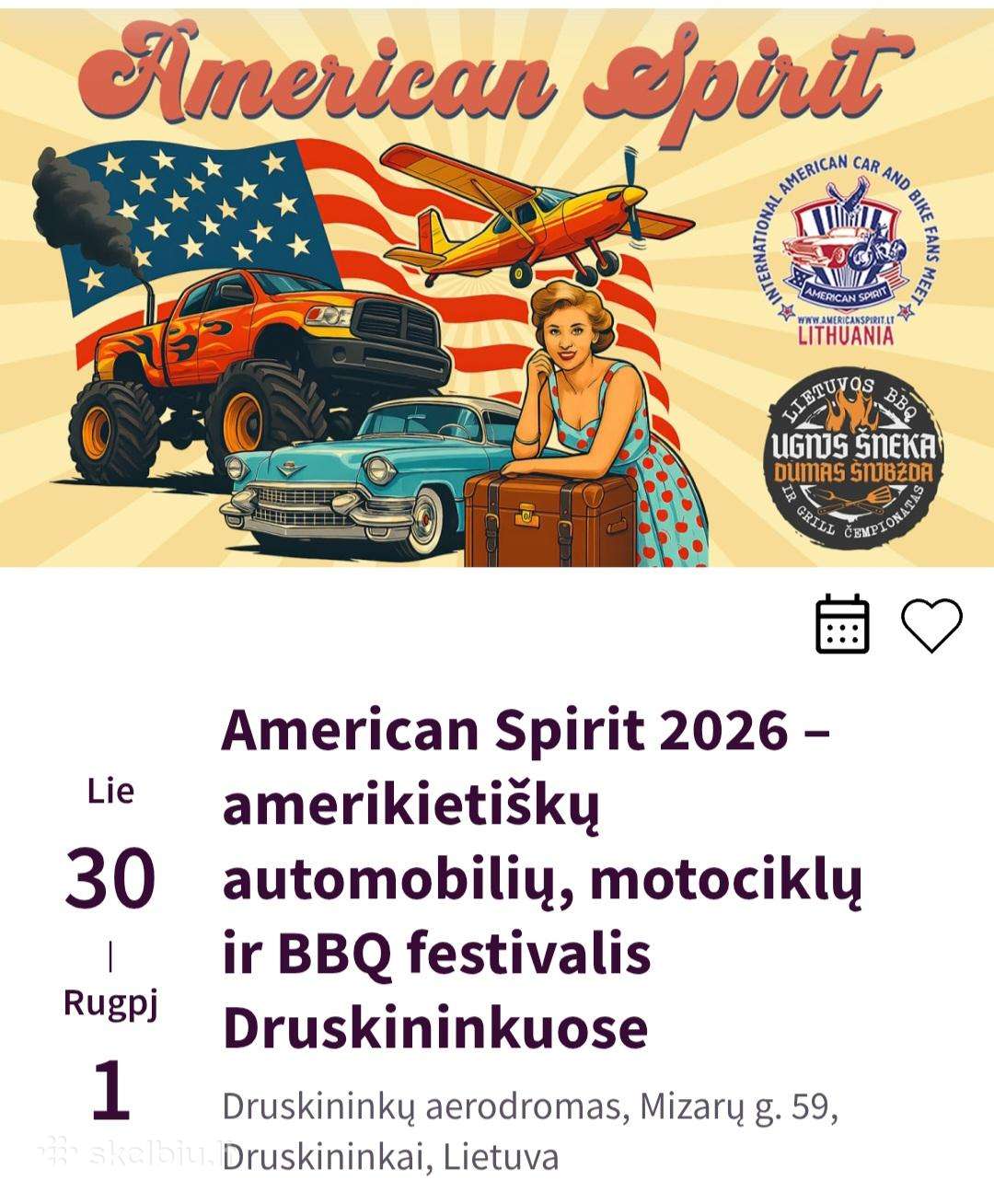 American Spirit 2026