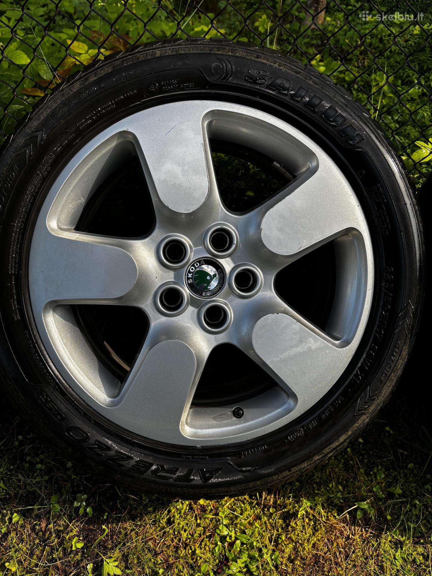 Škoda originalūs R17 ratlankiai