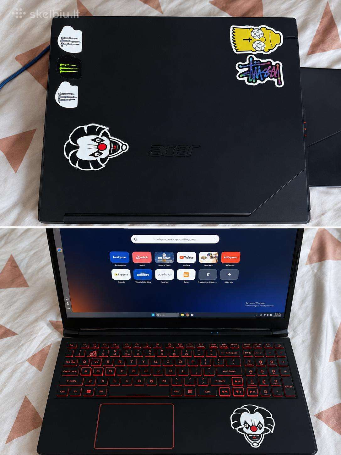 Acer Nitro 5 žaidimų kompiuteris