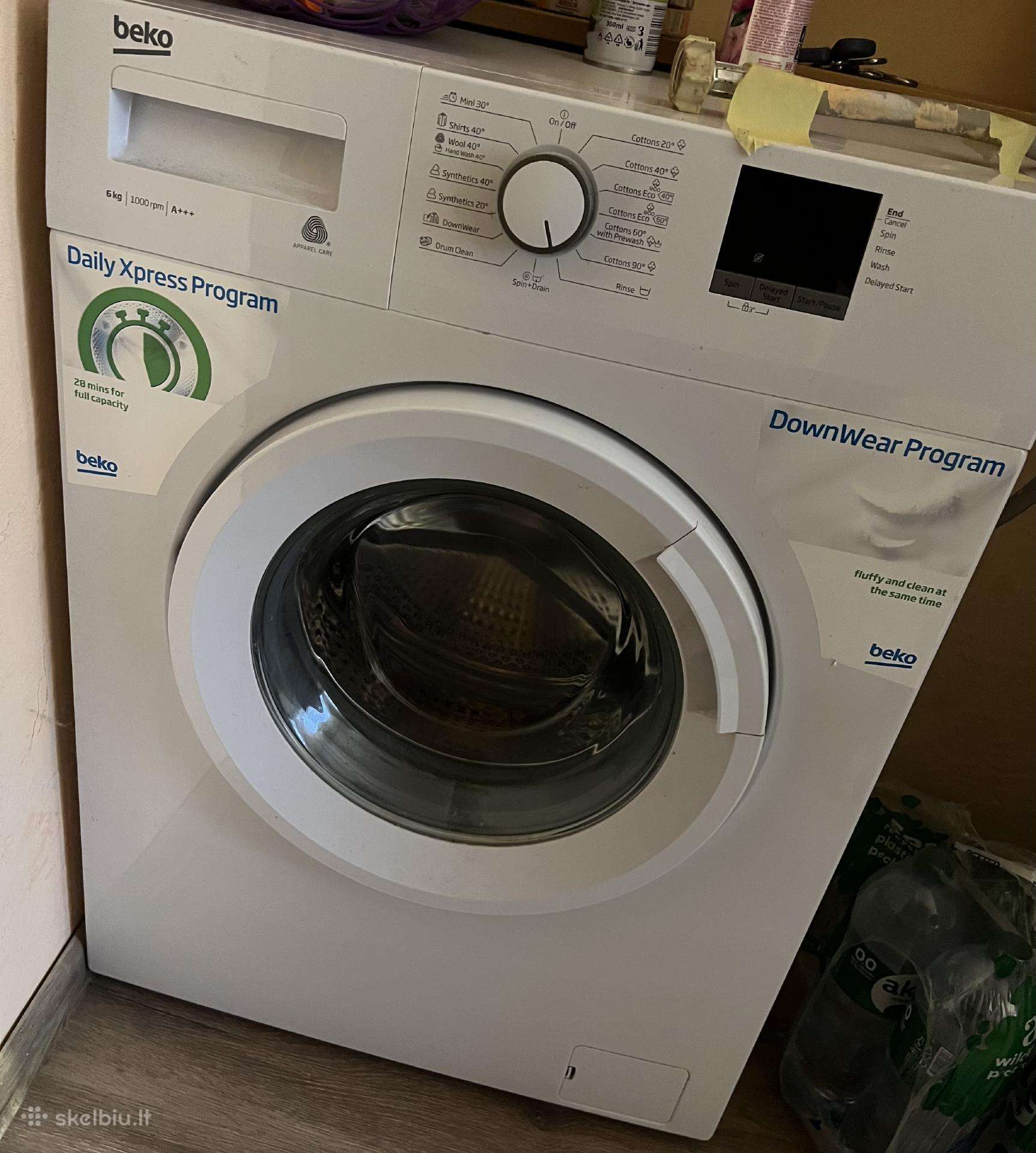Beko skalbimo mašina 6 kg