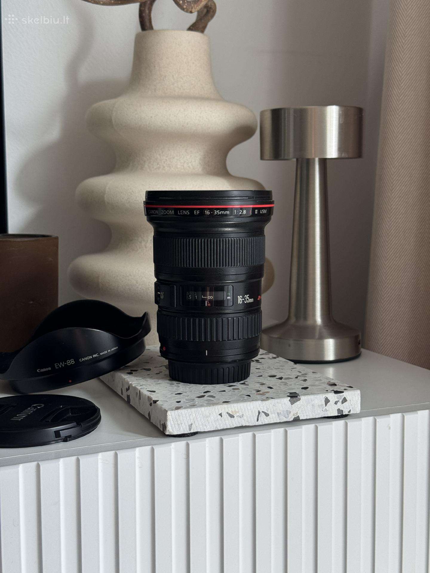 Canon Ef 16–35mm f/2.8l II Usm objektyvas