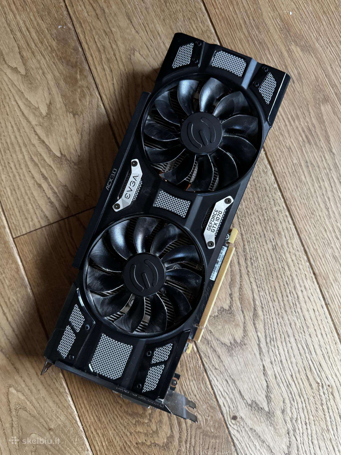 Evga Geforce® Gtx 1070 Sc Gaming Acx 3.0 Black