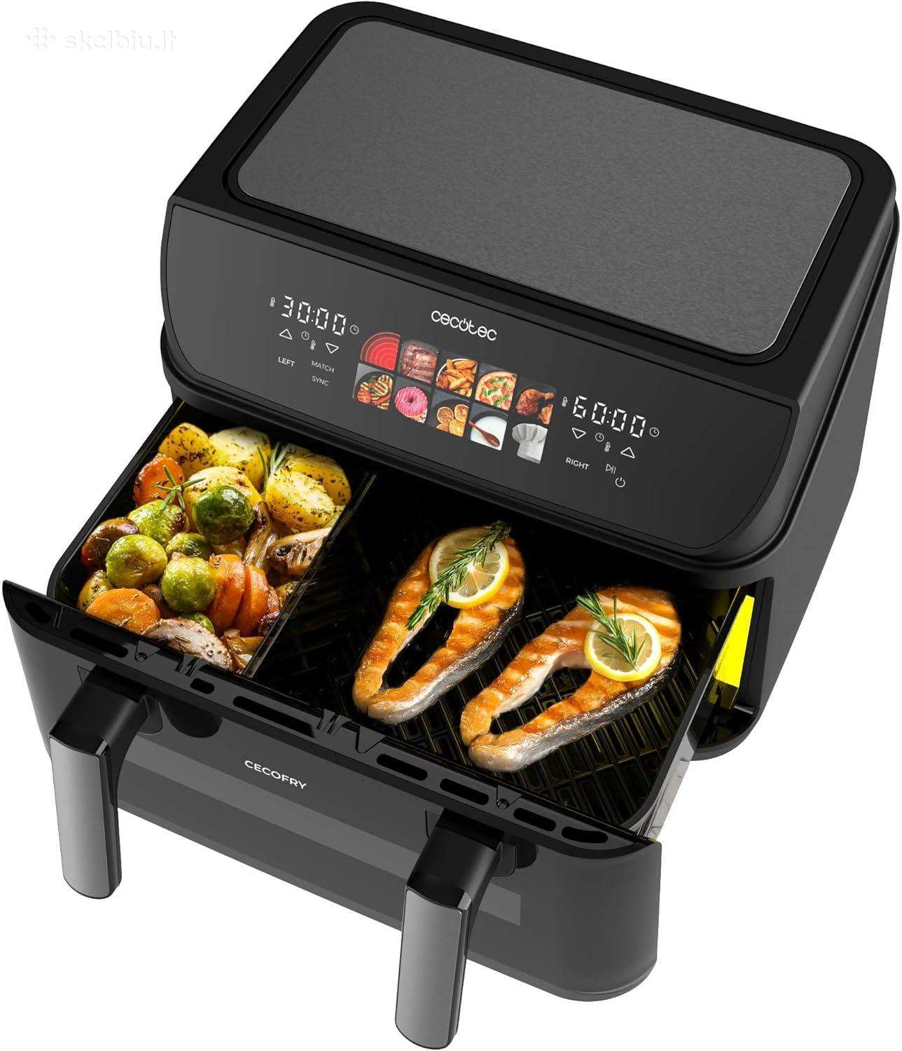 Cecotec Cecofry&grill Duoheat 10000 gruzdintuvė