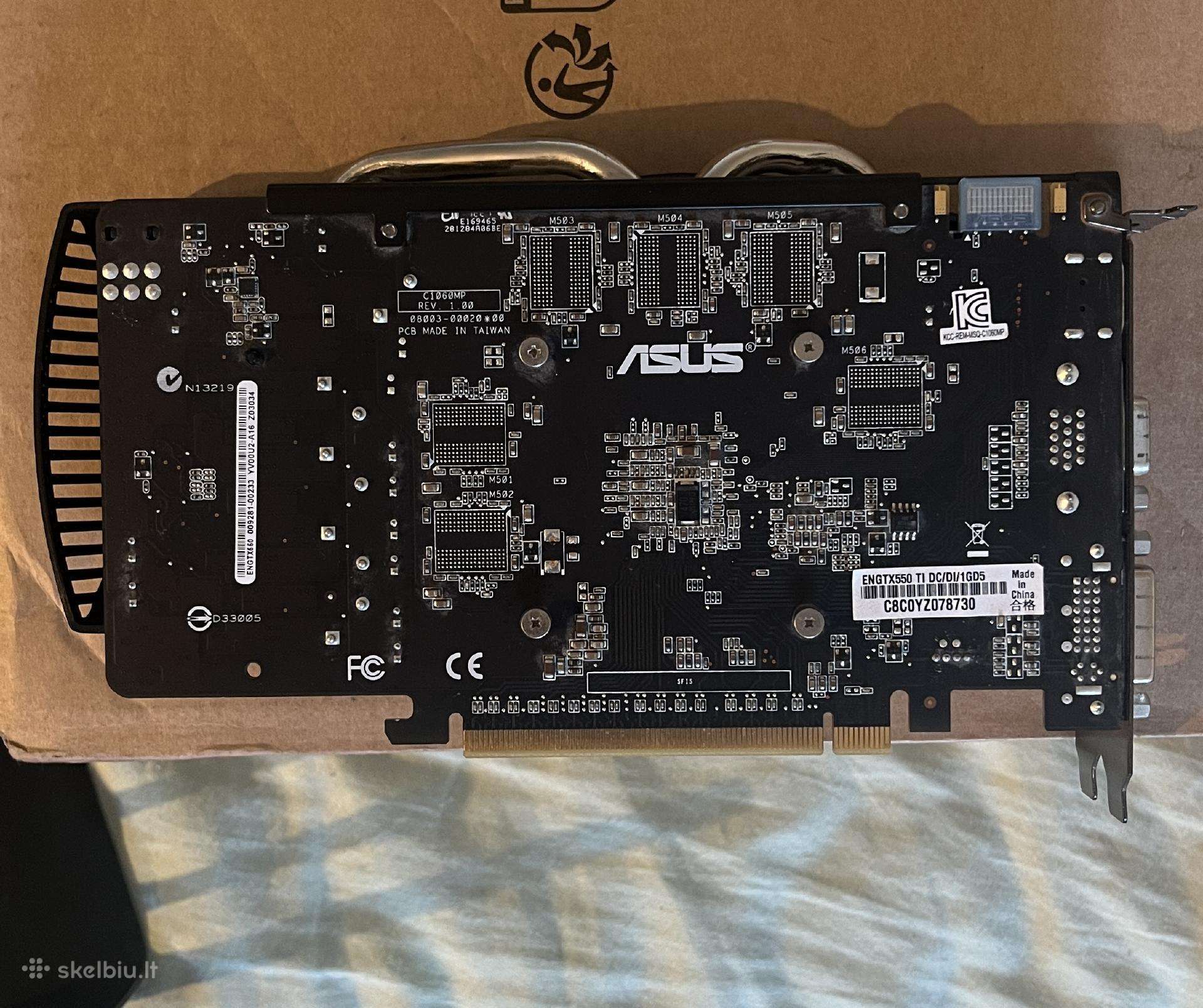 Asus Geforce Gtx 550 Ti 1 GB Gddr5