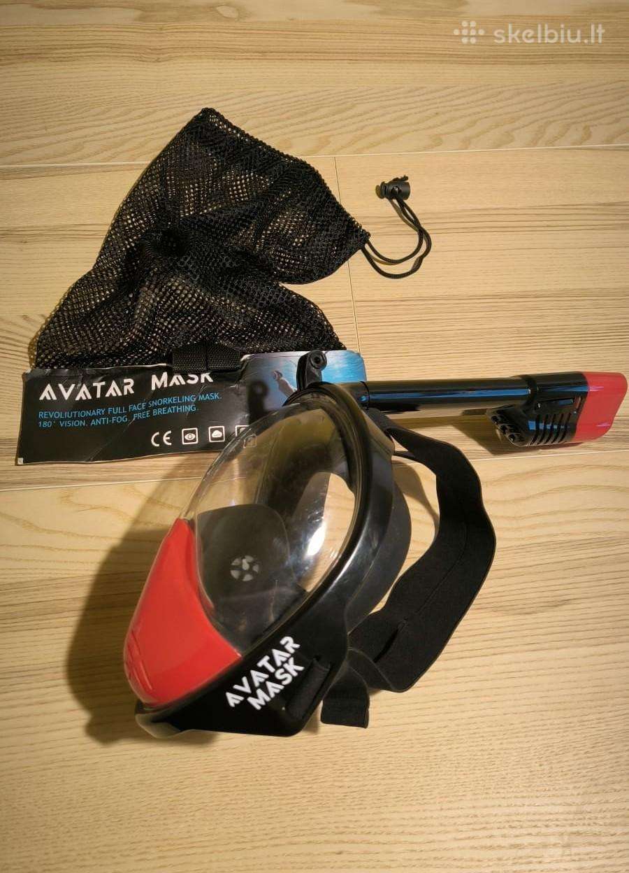 Viso veido nardymo kaukė Avatar Mask V2 (l/XL)