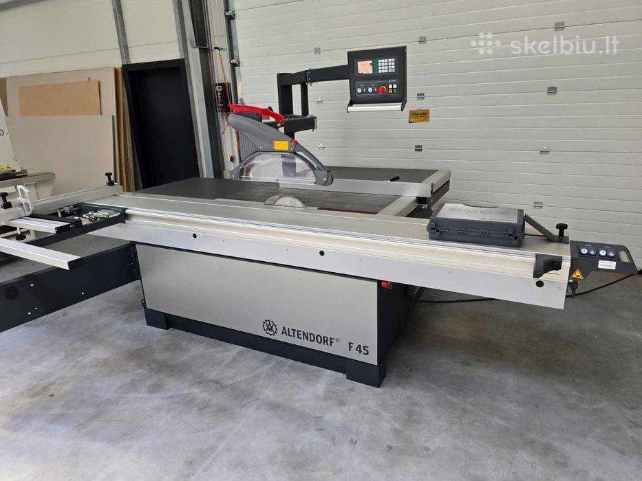 Formatinio pjovimo staklės Altendorf F45