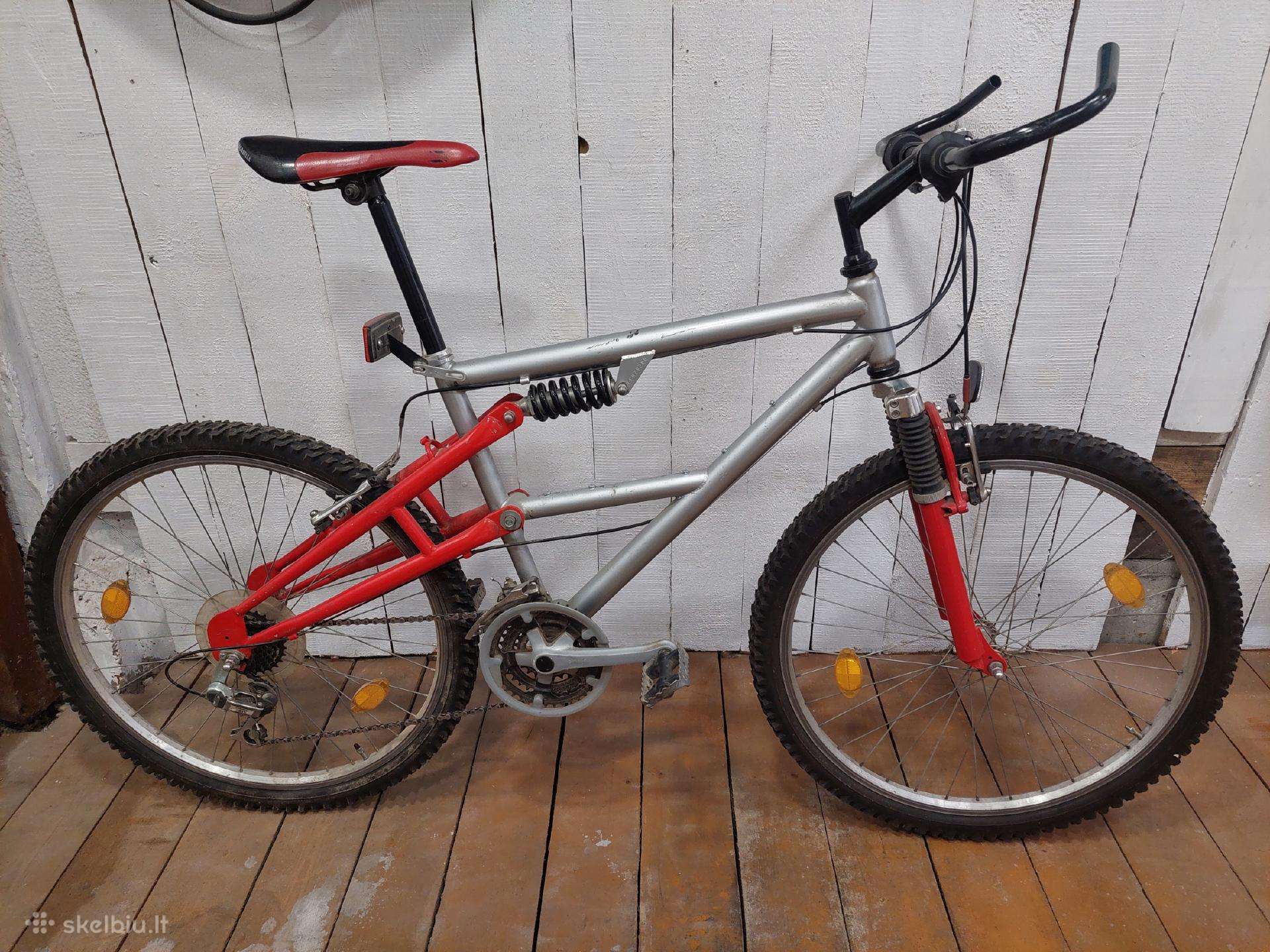 Vintažinis 26" MTB dviratis (Full Suspension)