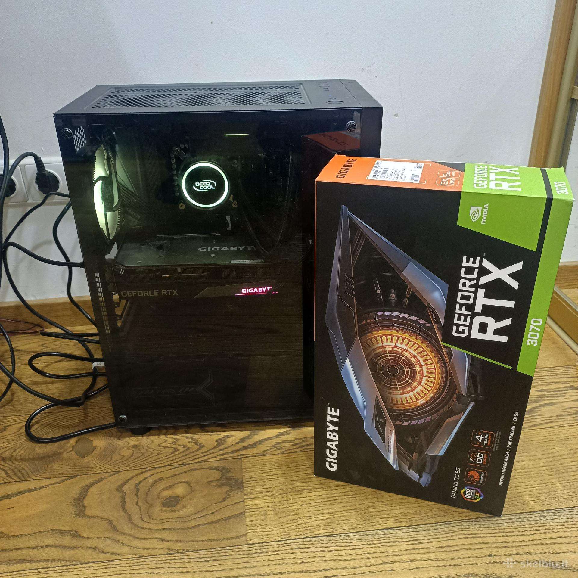 12700k 64gb rtx 3070 512gb,liquid cooler win11pro