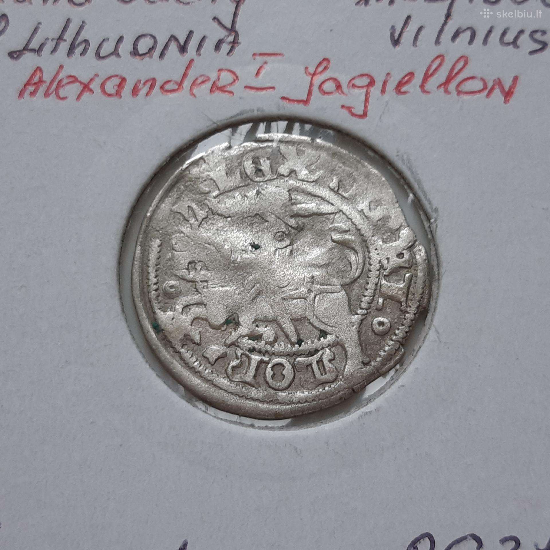 Lietuva (LDK) pusgrašis sidabras 1492 - 1506