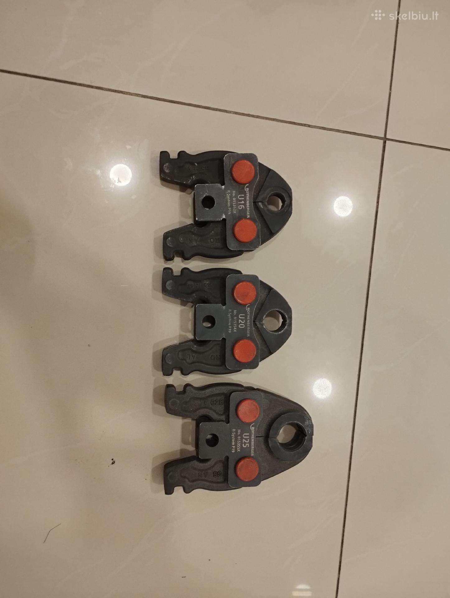 Presavimo galvos Mini presui/ presas