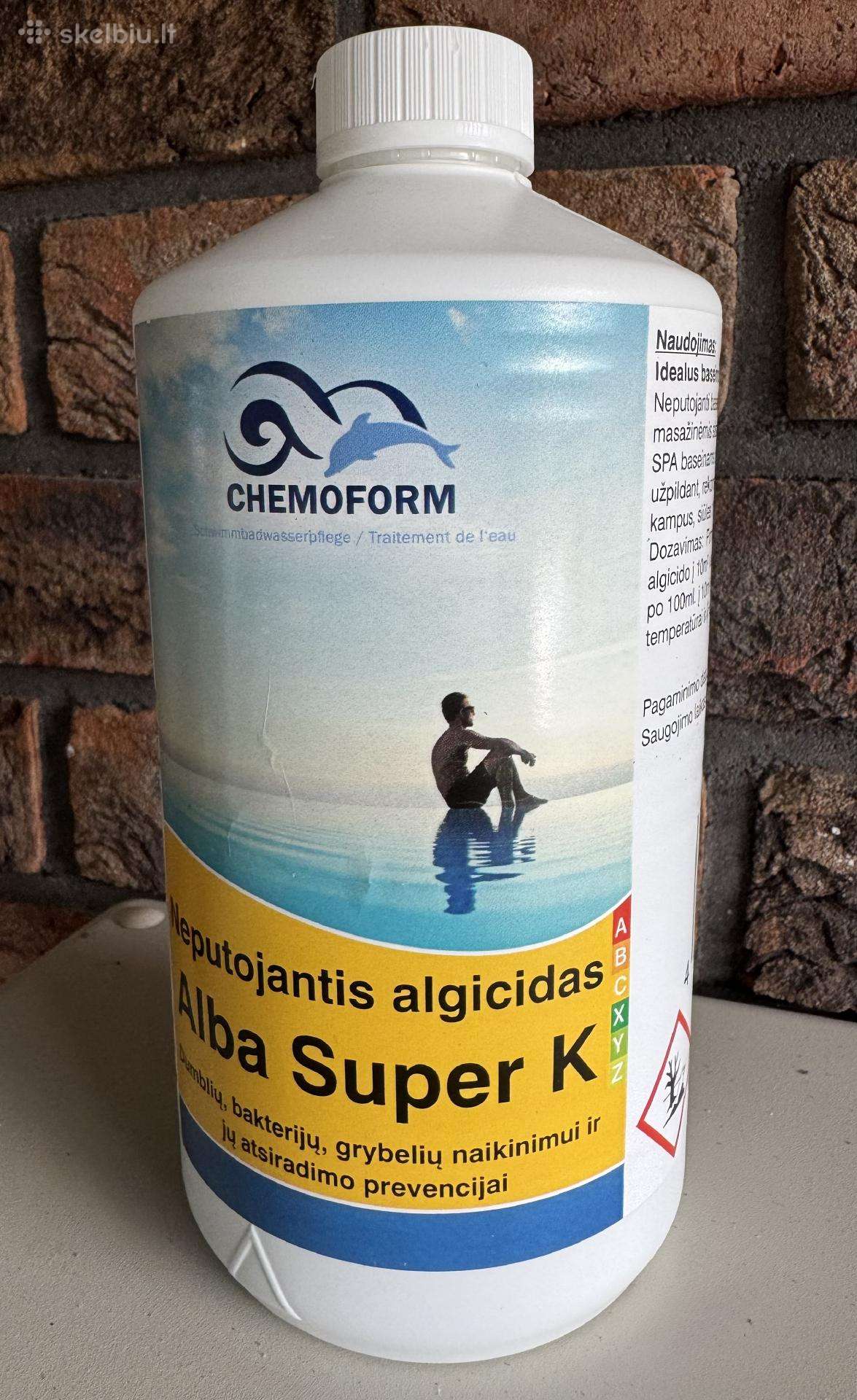 Neputojantis algicidas Super Alba K, 1 litras