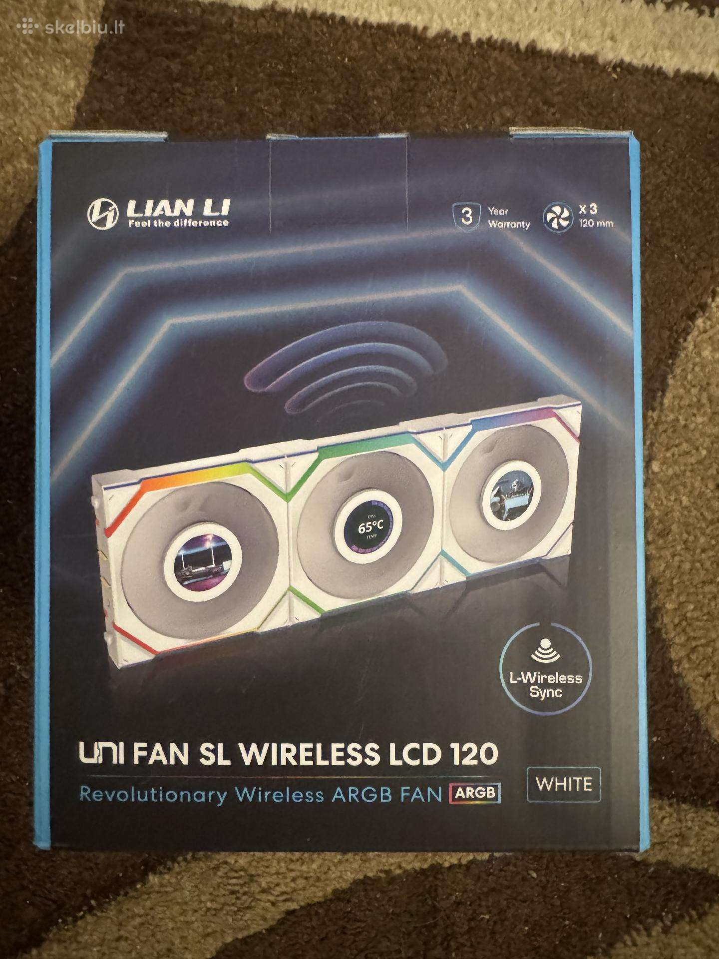 Parduodu fan su LCD nauji.Vilnius