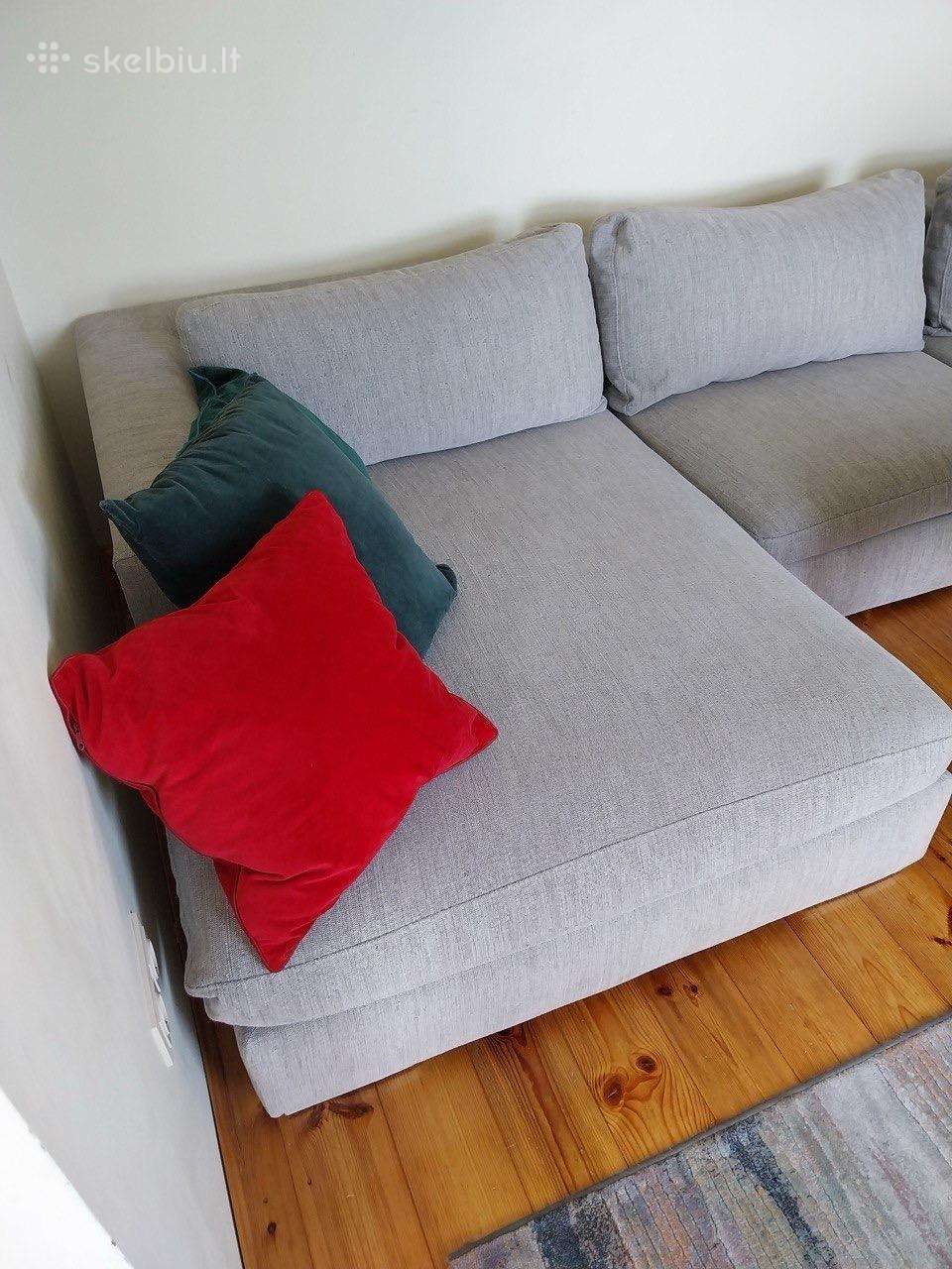 Sofa su šezlongu