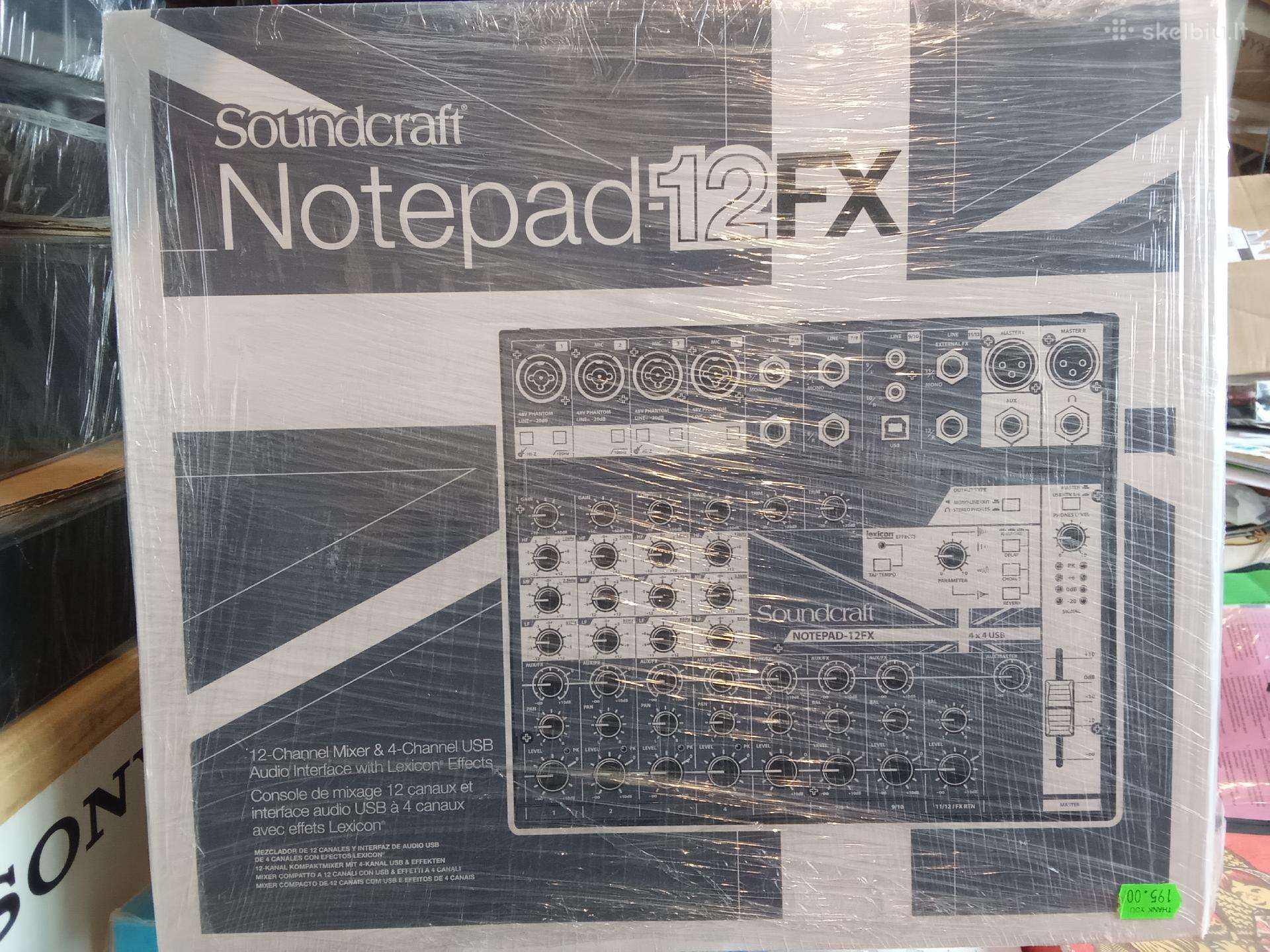 Soundcraft -12fx
