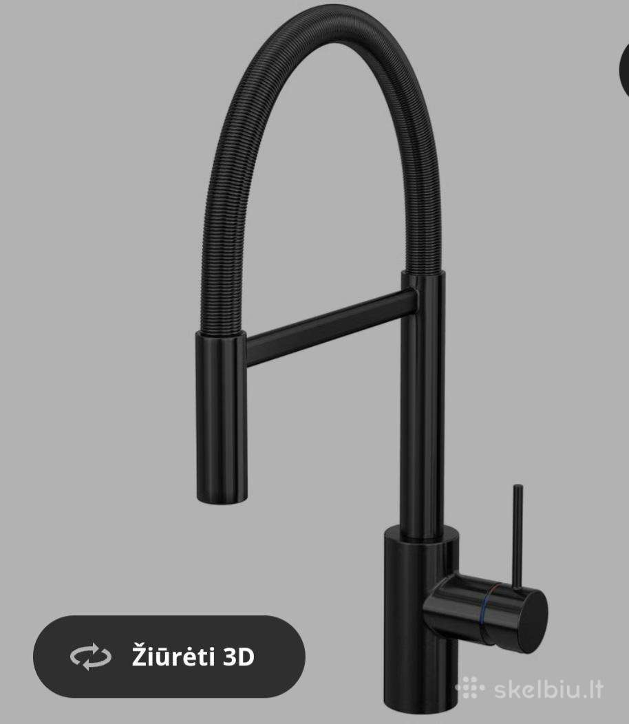 Naujas Ikea virtuvės maišytuvas, dušo galvute