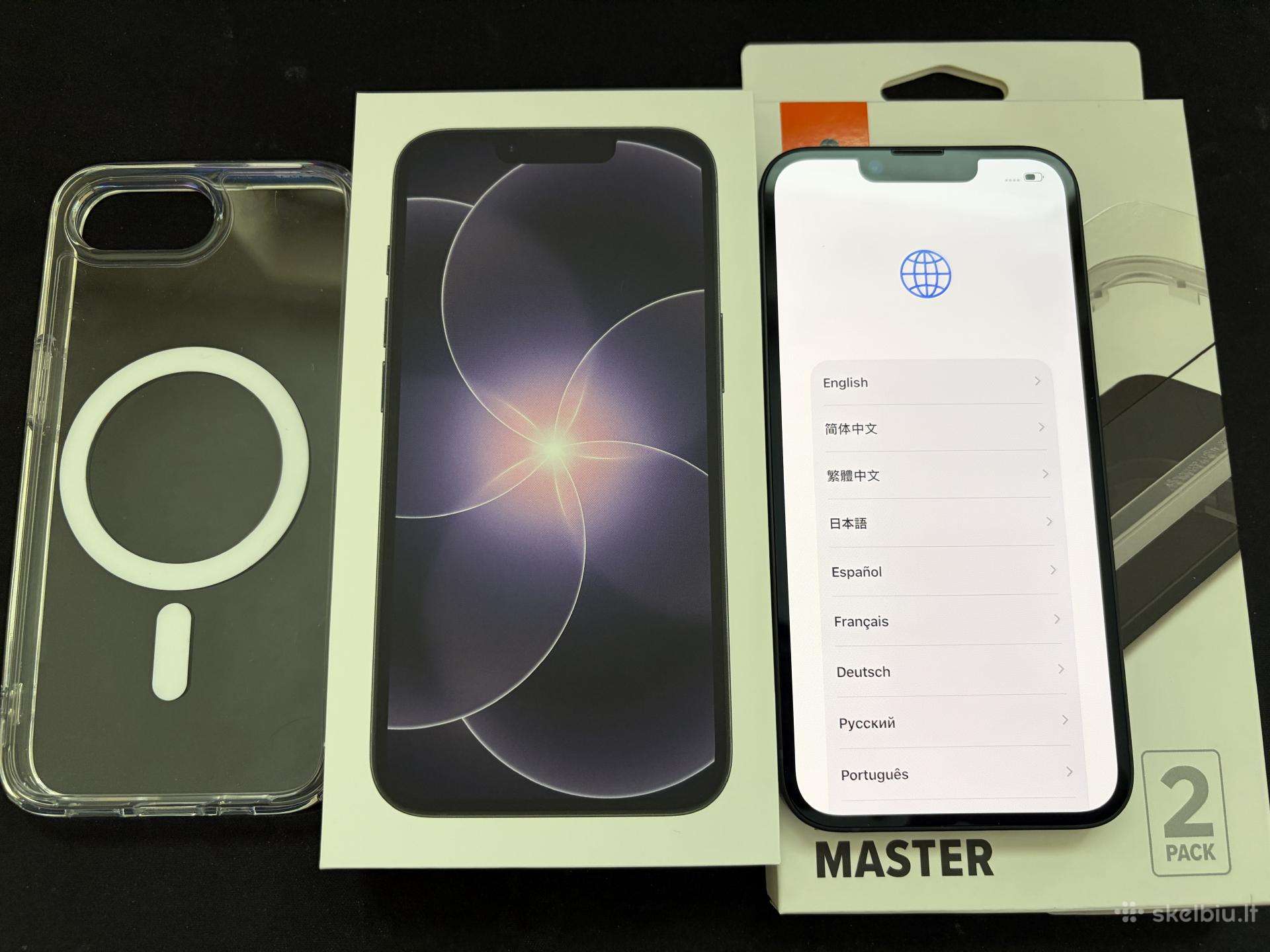 Nenaudotas iPhone 17e 256gb Black