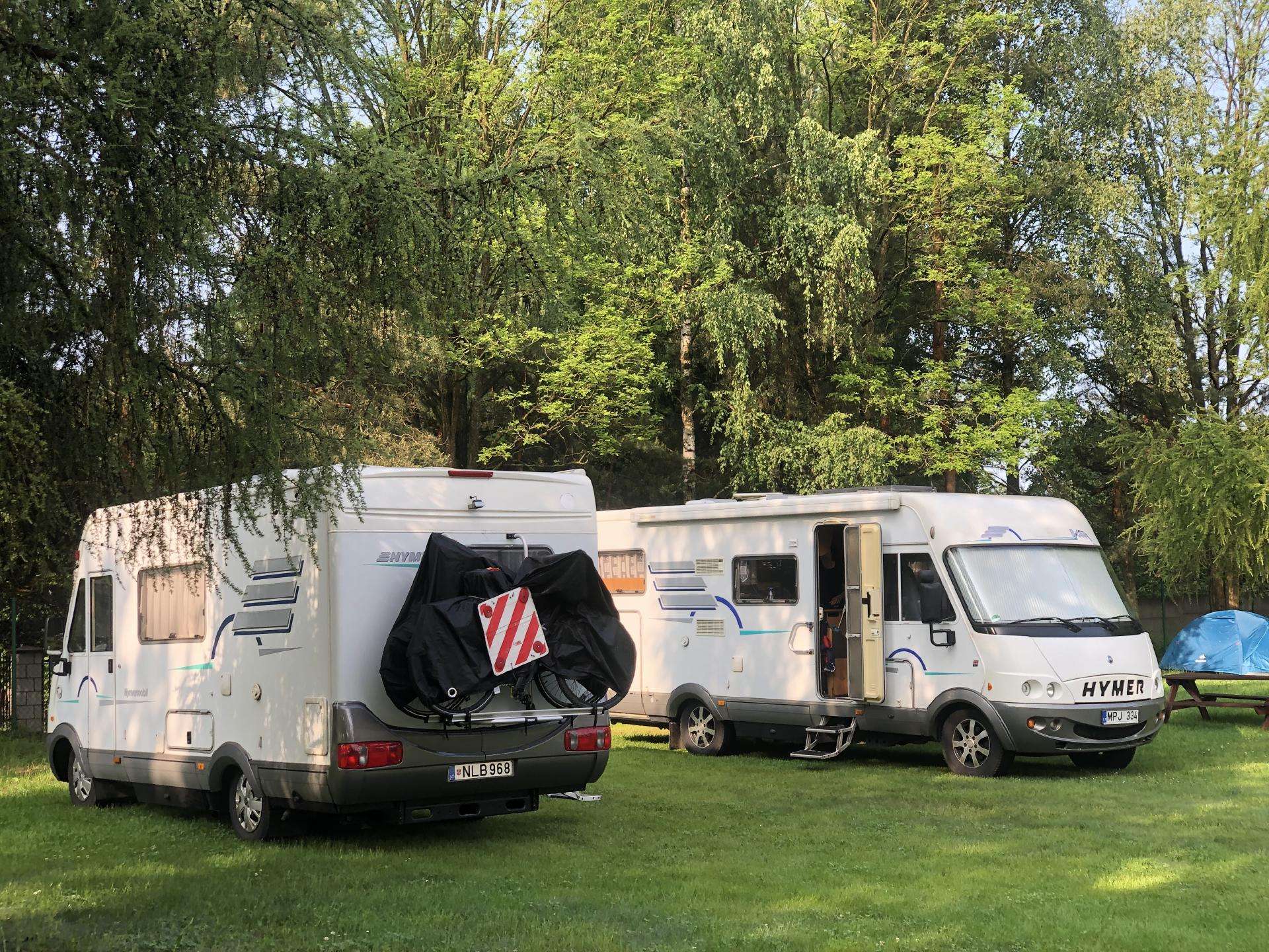 Hymer B544, campers