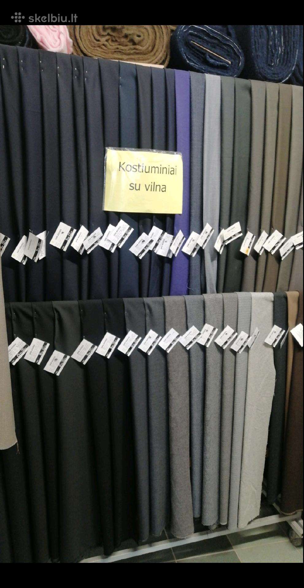 Kostiuminiai audiniai
