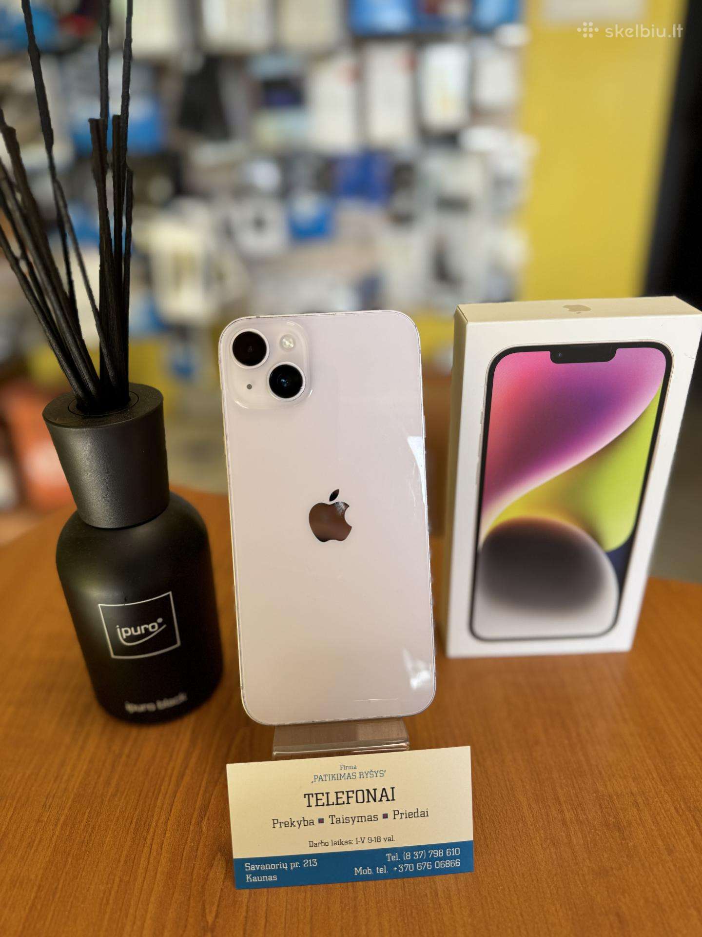 iPhone 14plus Purple 128gb Su Garantija