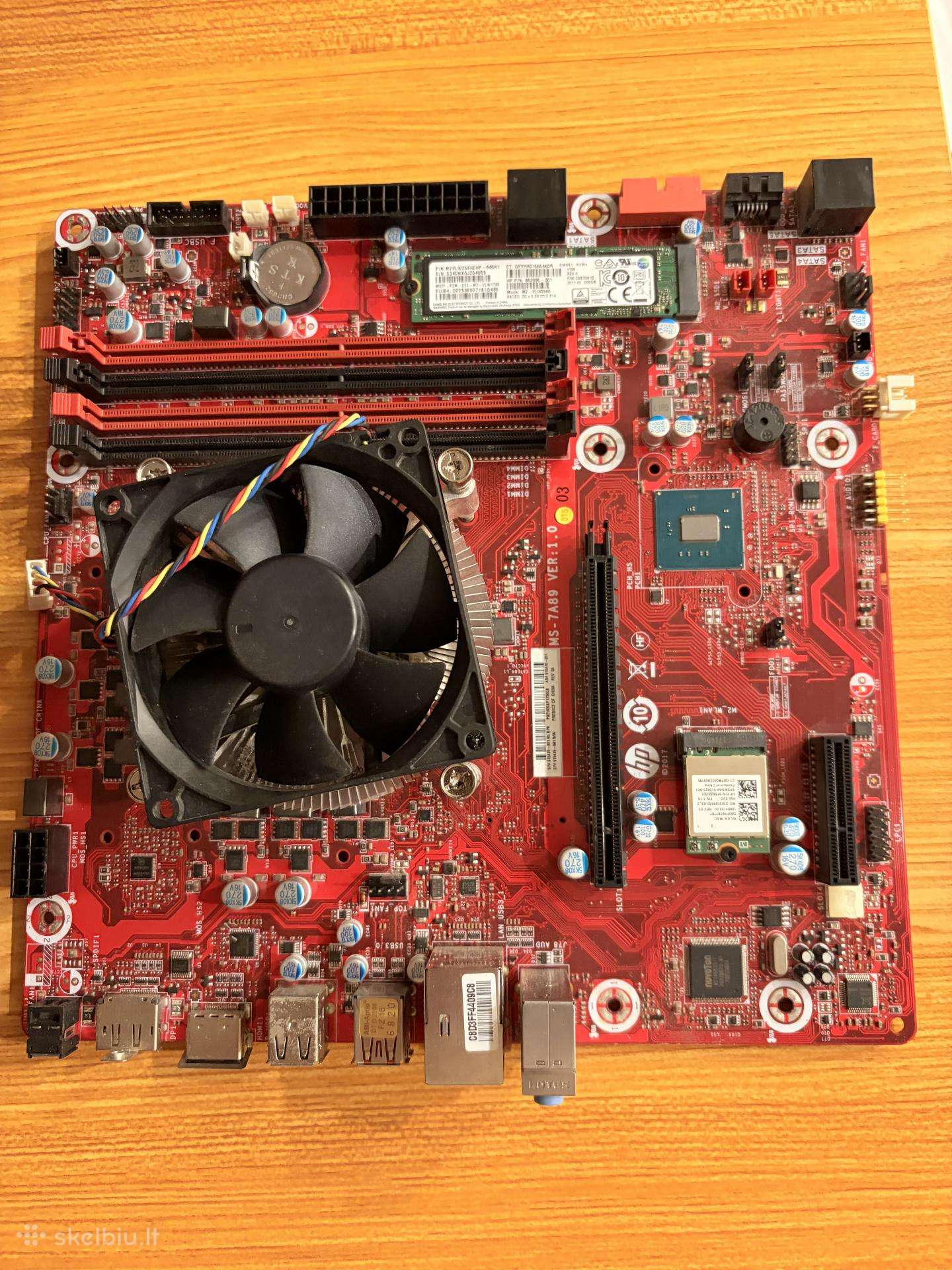 I7-7700 cpu ir Hp 8308 motinine plokste