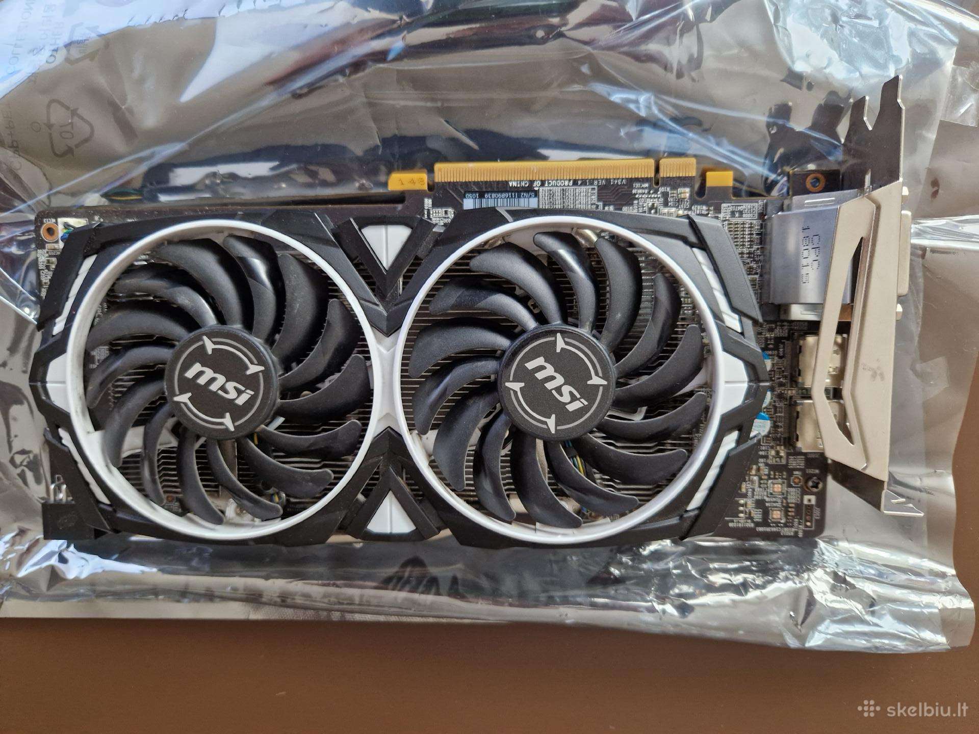 Msi Vaizdo Plokštė Rx580 8gb