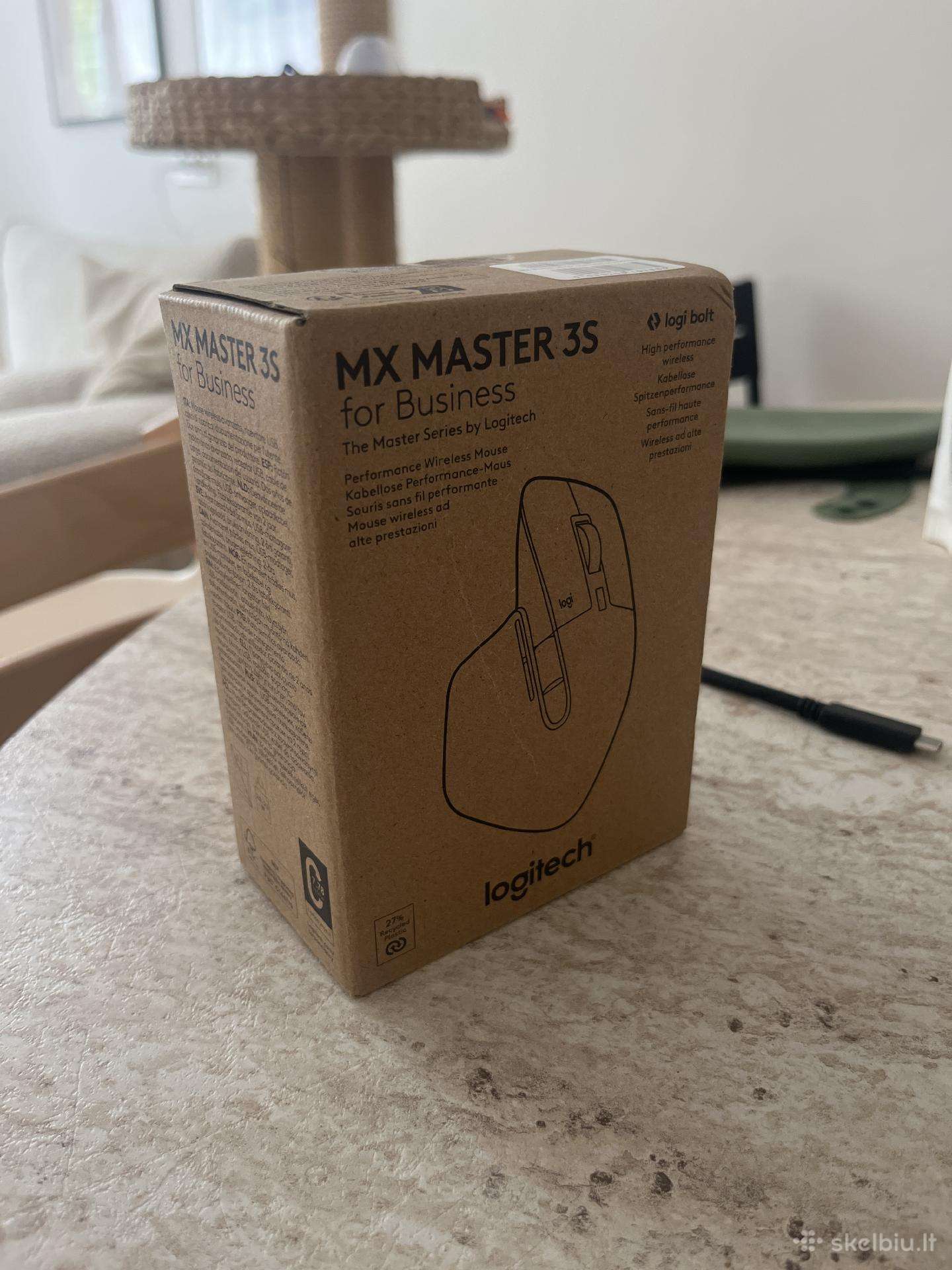 Nauja logitech mx master 3s