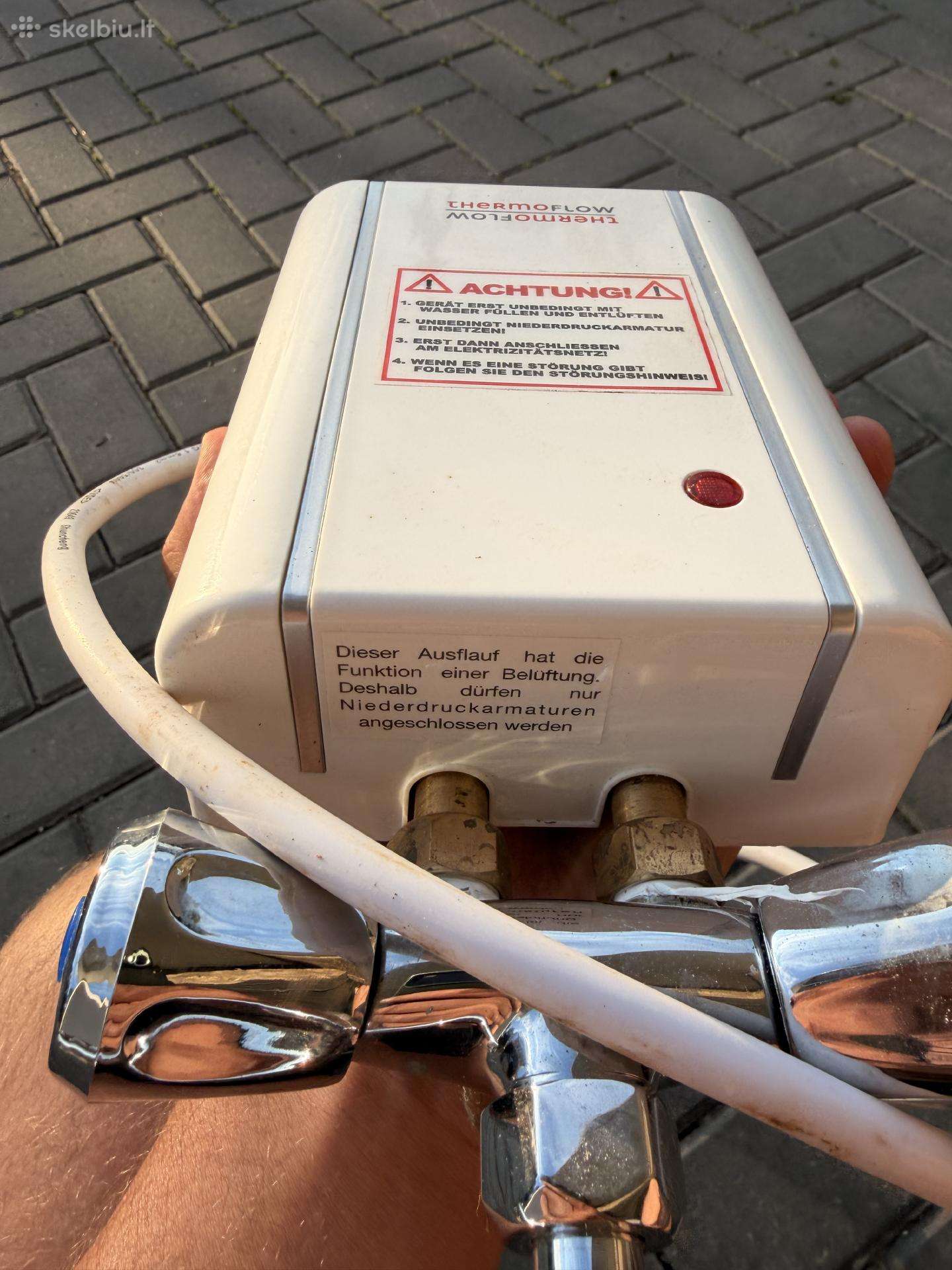 Momentinis vandens sildytuvas Termoflow elex 3.5