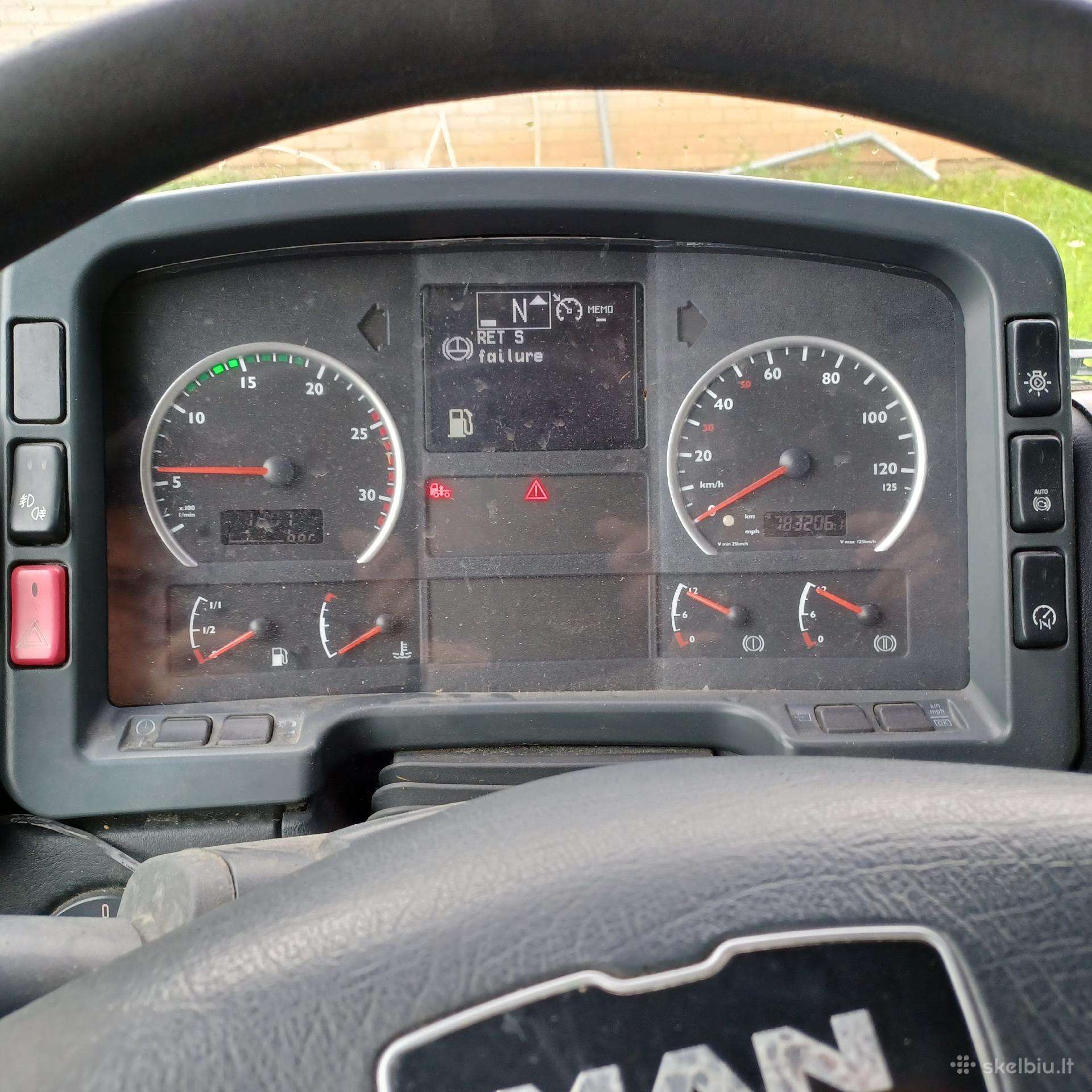 MAN MAN TGA19-310, isothermal trucks