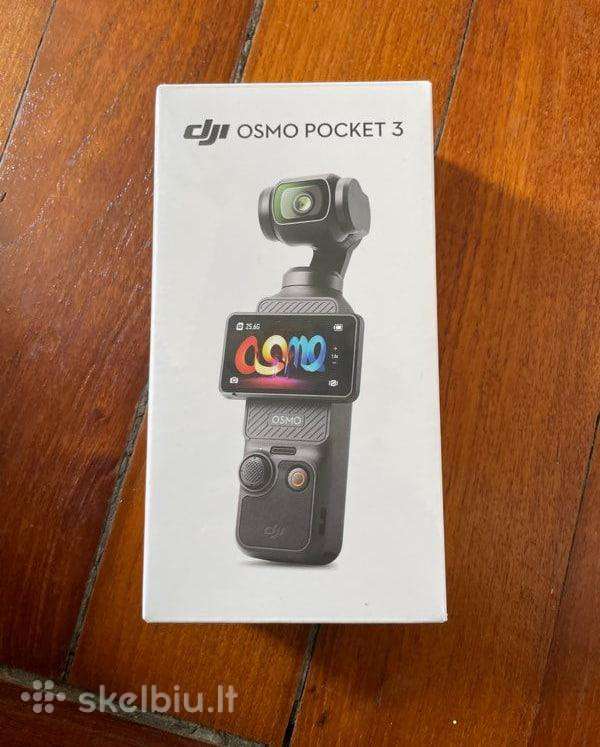 Dji Osmo Pocket 3 naujas