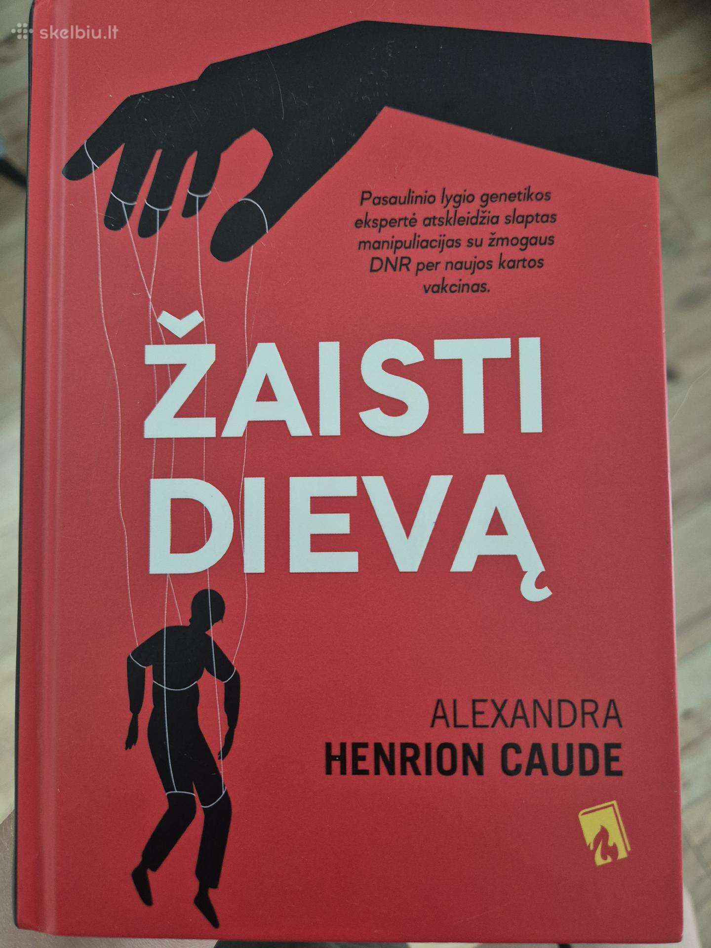 Knyga: Žaisti Dievą - Alexandra Henrion Caude