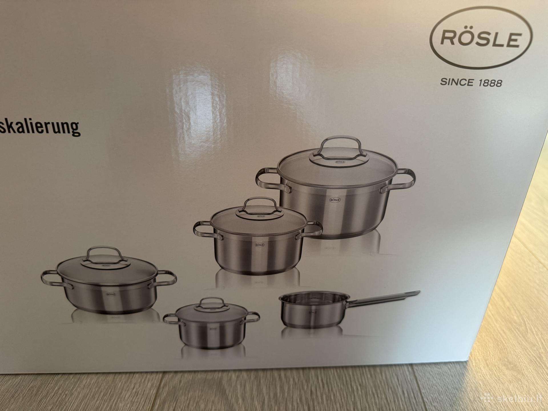 Rosle vokisku puodu rinkinys 5vnt