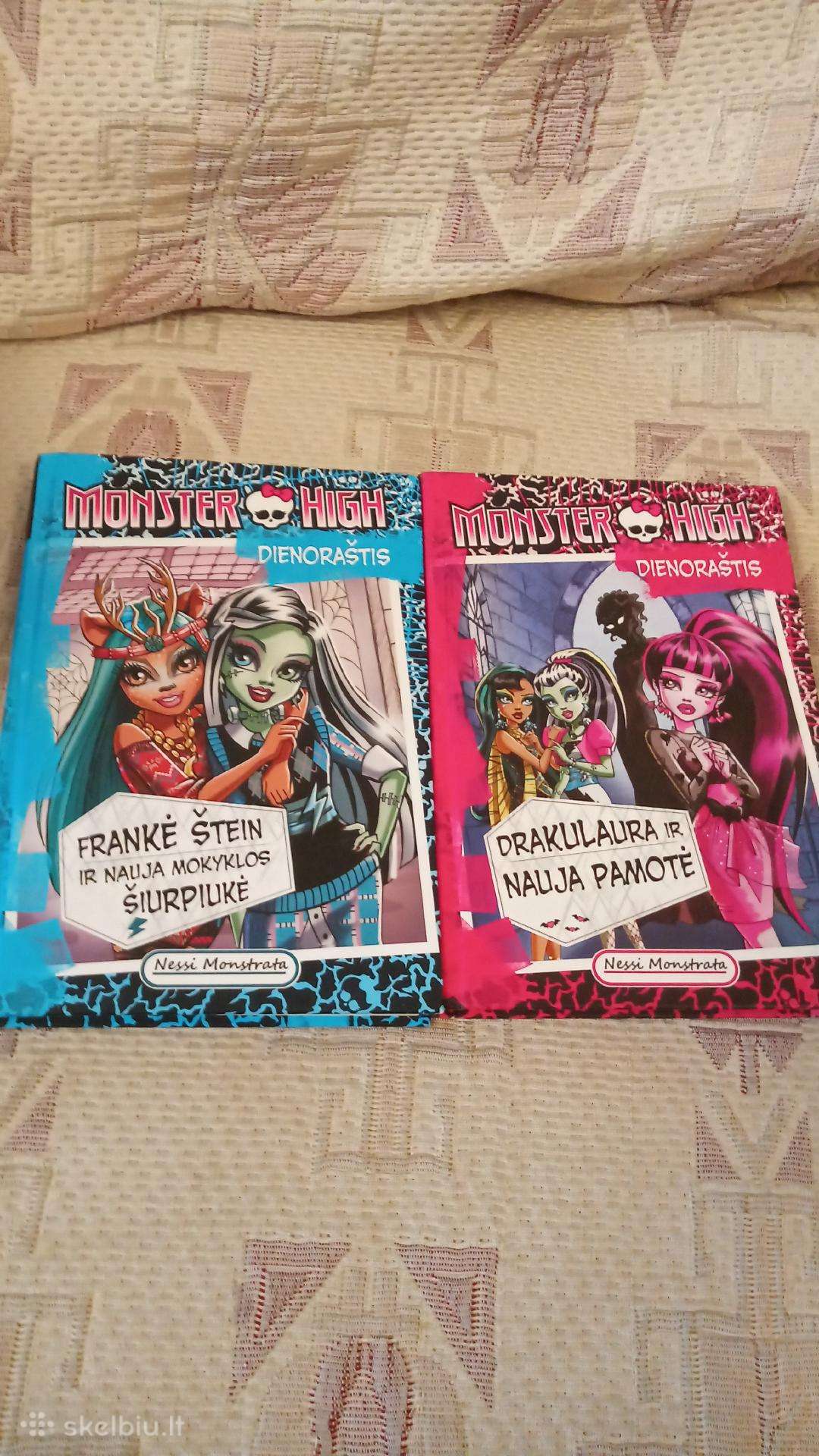 Monster High 1 ir 2 knygos