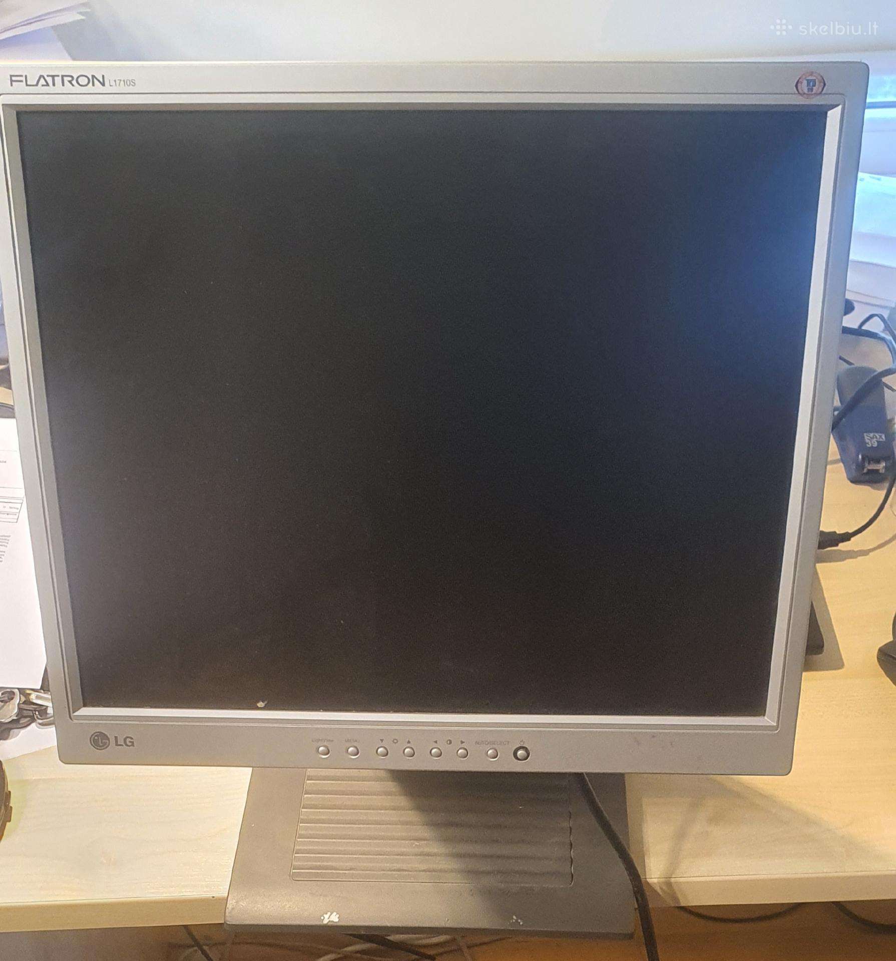 LG monitorius 17 coliu